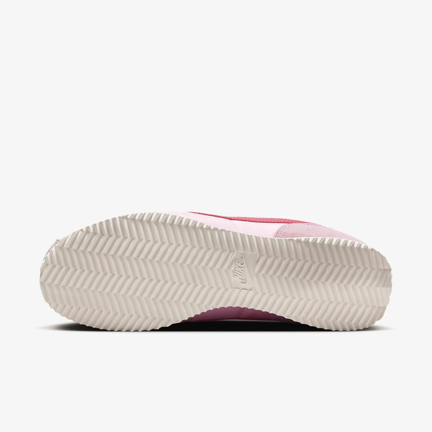 Nike Cortez Textile Shoes (HF9994-600, Medium Soft Pink/Sail/Team Orange/Fire Red)