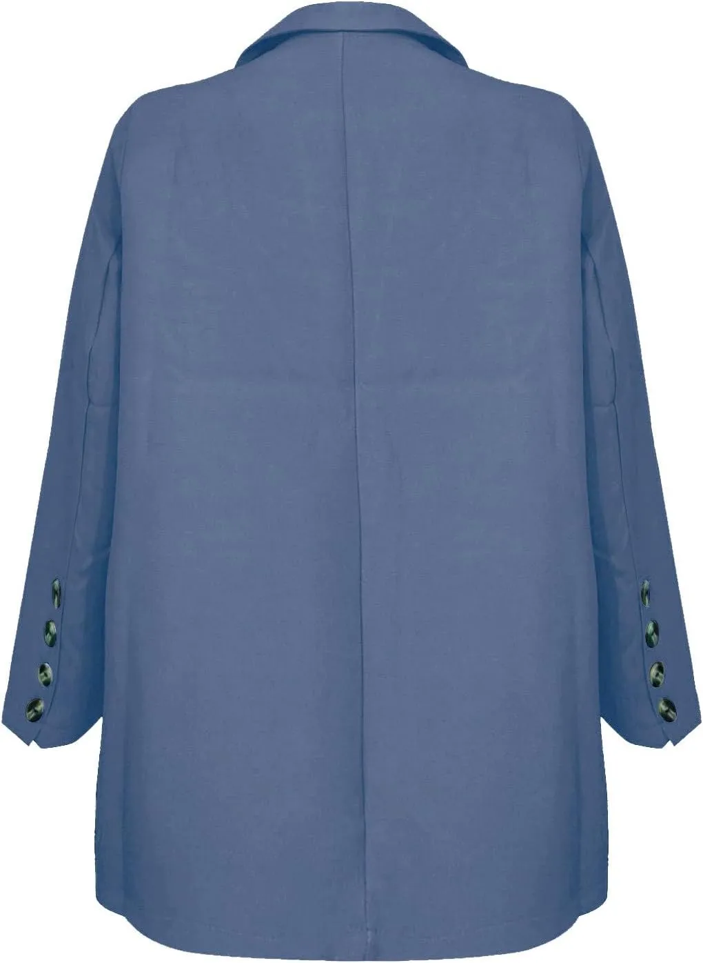 Oversized Blazer Sets Women 2 Piece Outfits Open Front Lapel Neck Button Business Casual Blazers Slim Wedding Trouser