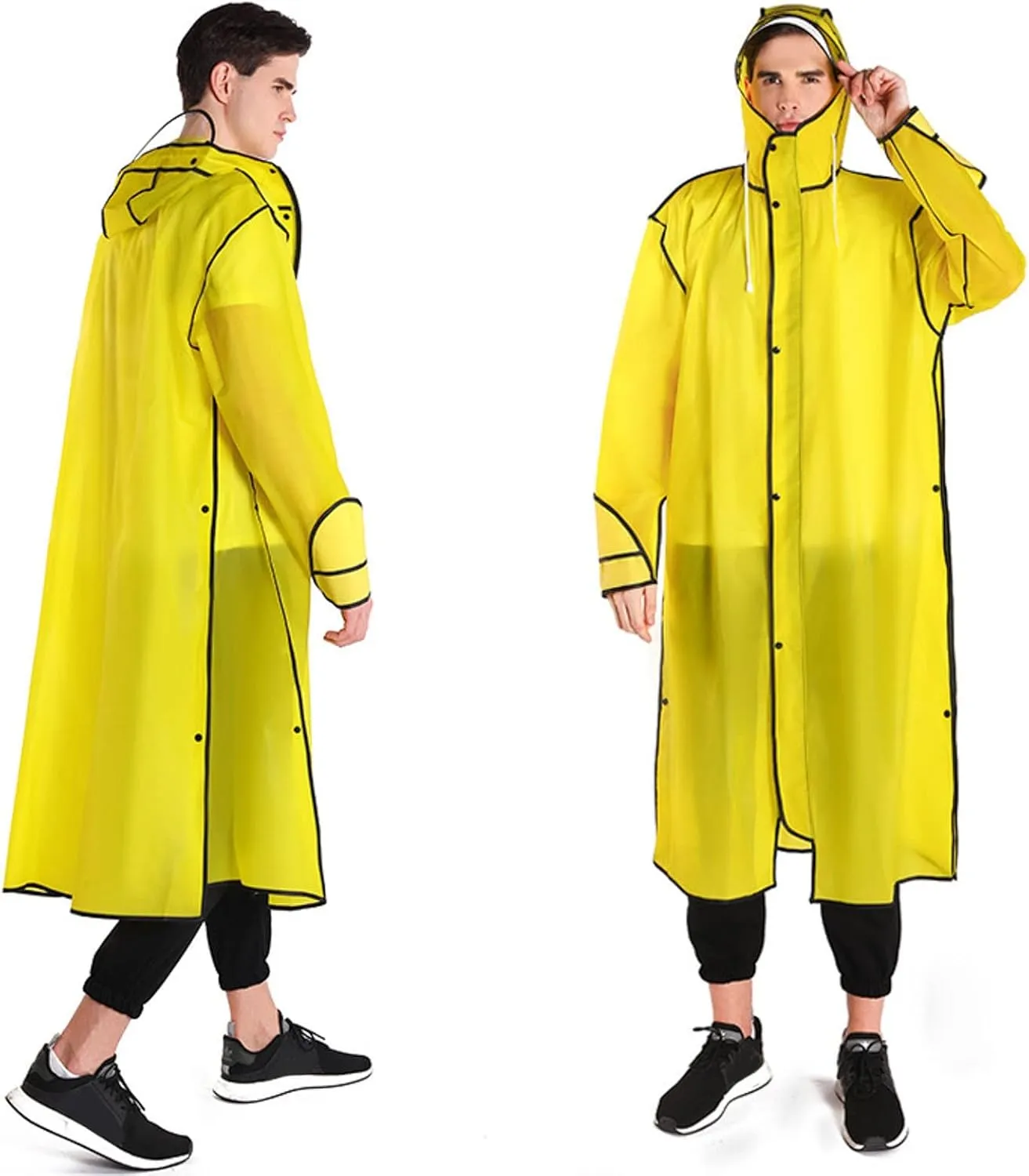 peqiut Mens Jacket Fashion Long Sleeve Mens Winter Jackets Casual Thickened Insulated Windbreaker Long Coats with Pockets