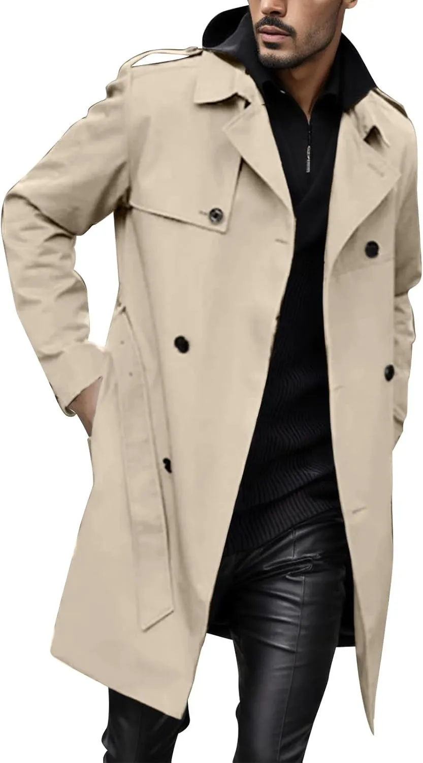 peqiut Mens Jacket Fashion Zipper Long Sleeve Mens Winter Jackets Casual Solid Color Windbreaker Coats with Pockets