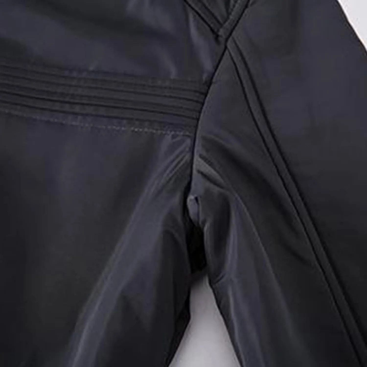 peqiut Winter Jacket For Men Zipper Cotton Padded Warm Fall Winter Coats Plus Size Pocket Leisure Jacket Comfort