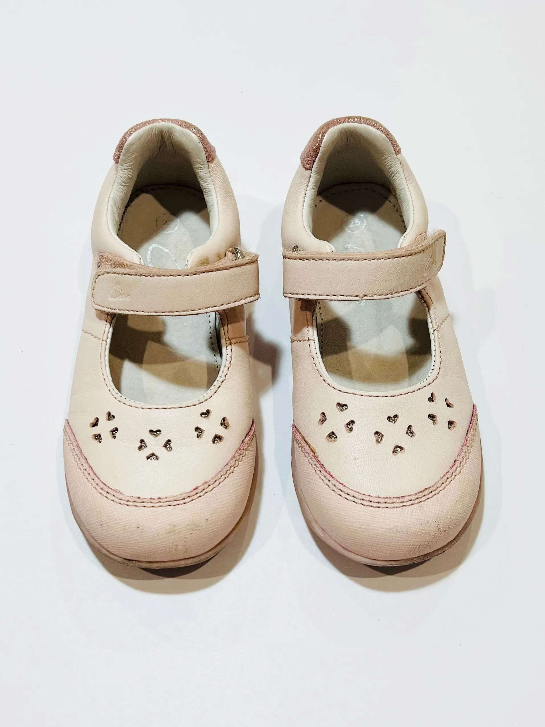 Pink leather Mary-Janes - Size EU25
