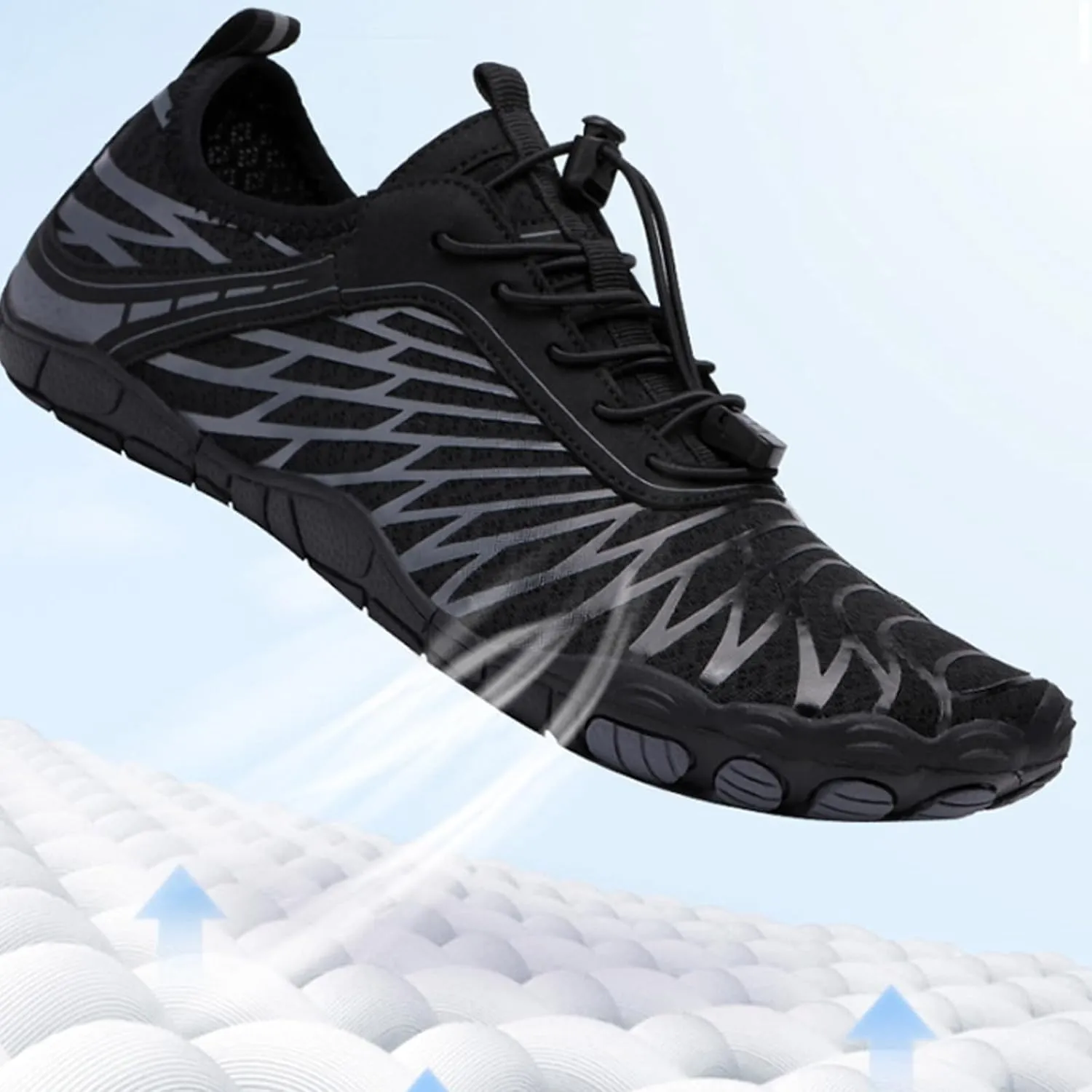 Pro Barefoot Shoes for Women Hike Barefoot Footwear Barefoot Unisex Wide Toe Box Healthy & Non-Slip Barefoot Outdoor Shoes Trail Running Sneakers Gym Training Shoe