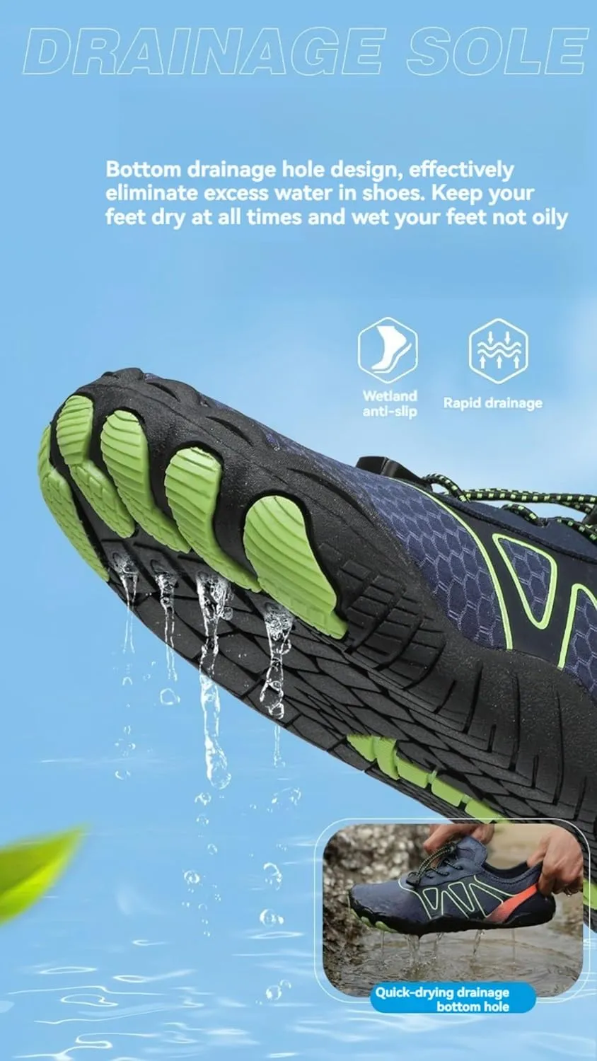 Pro Hike Barefoot Shoes for Women Men Footwear Barefoot Shoes Mens Comfortable Wide Toe Box Waterproof Trail Running Shoes Healthy & Non-Slip Barefoot Shoes