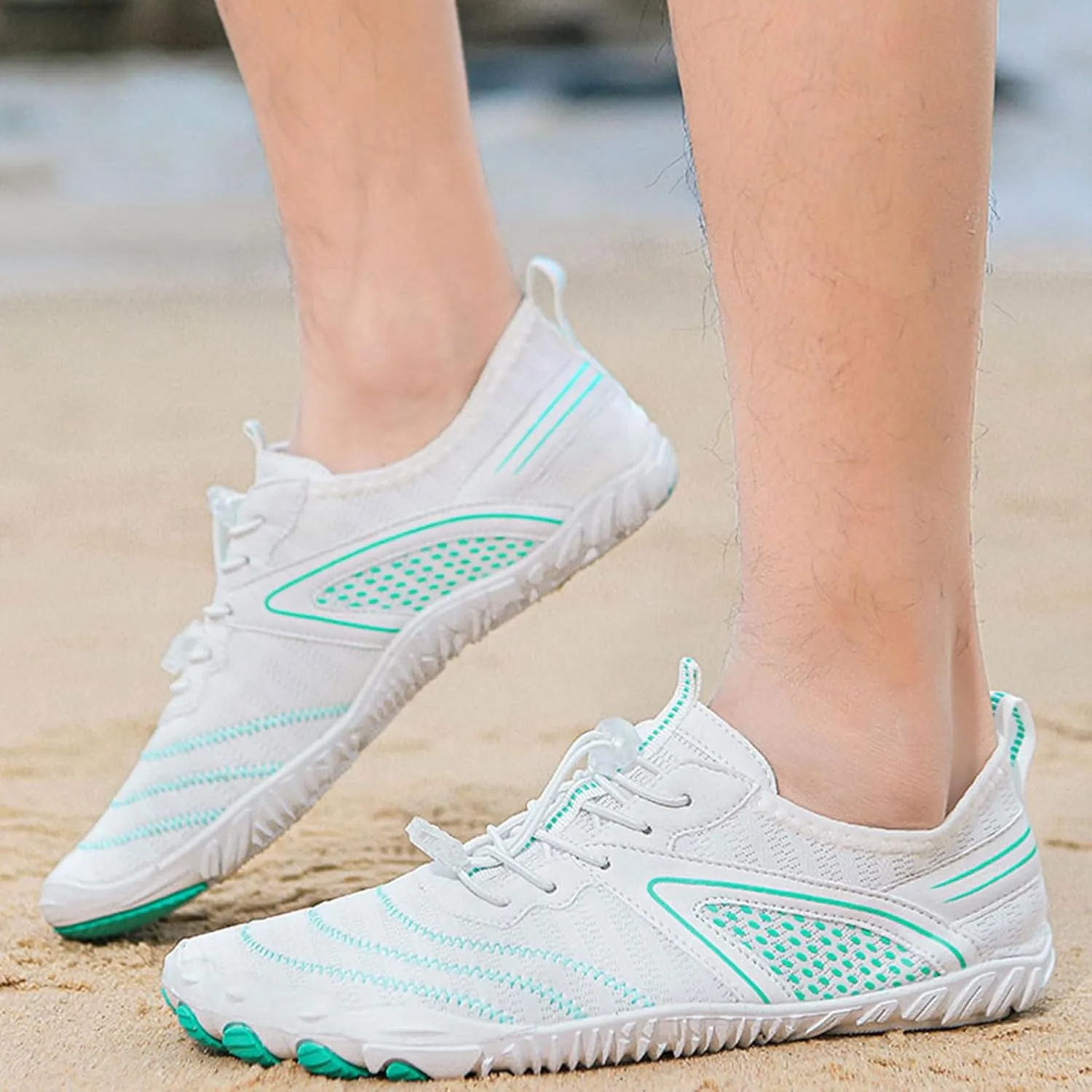 Pro Hike Barefoot Shoes Women Mens Footwear Barefoot Womens Wide Toe Box Quick Dry Beach Pool Swim Surf Hiking Shoes Healthy & Non-Slip Trail Running Shoes