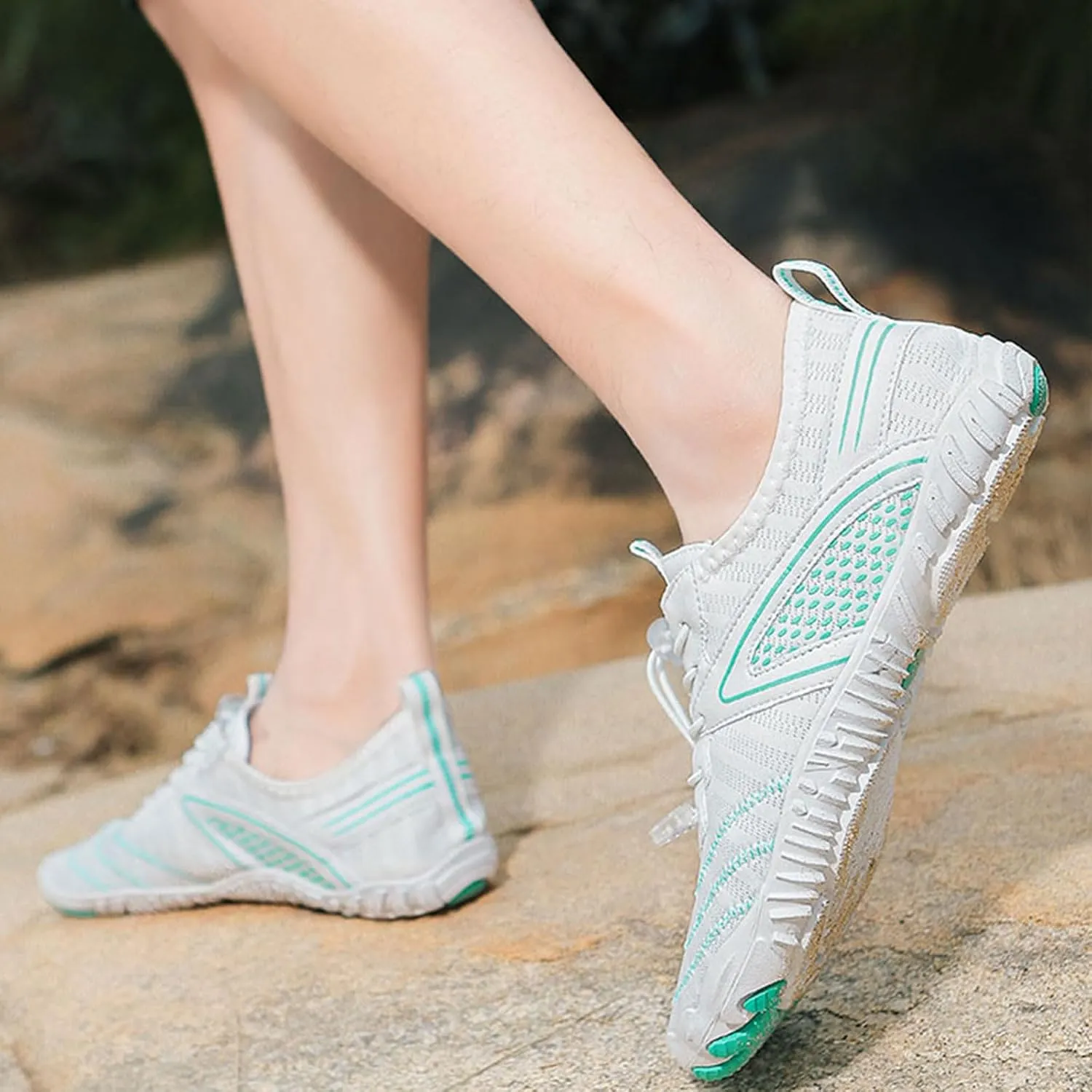 Pro Hike Barefoot Shoes Women Mens Footwear Barefoot Womens Wide Toe Box Quick Dry Beach Pool Swim Surf Hiking Shoes Healthy & Non-Slip Trail Running Shoes