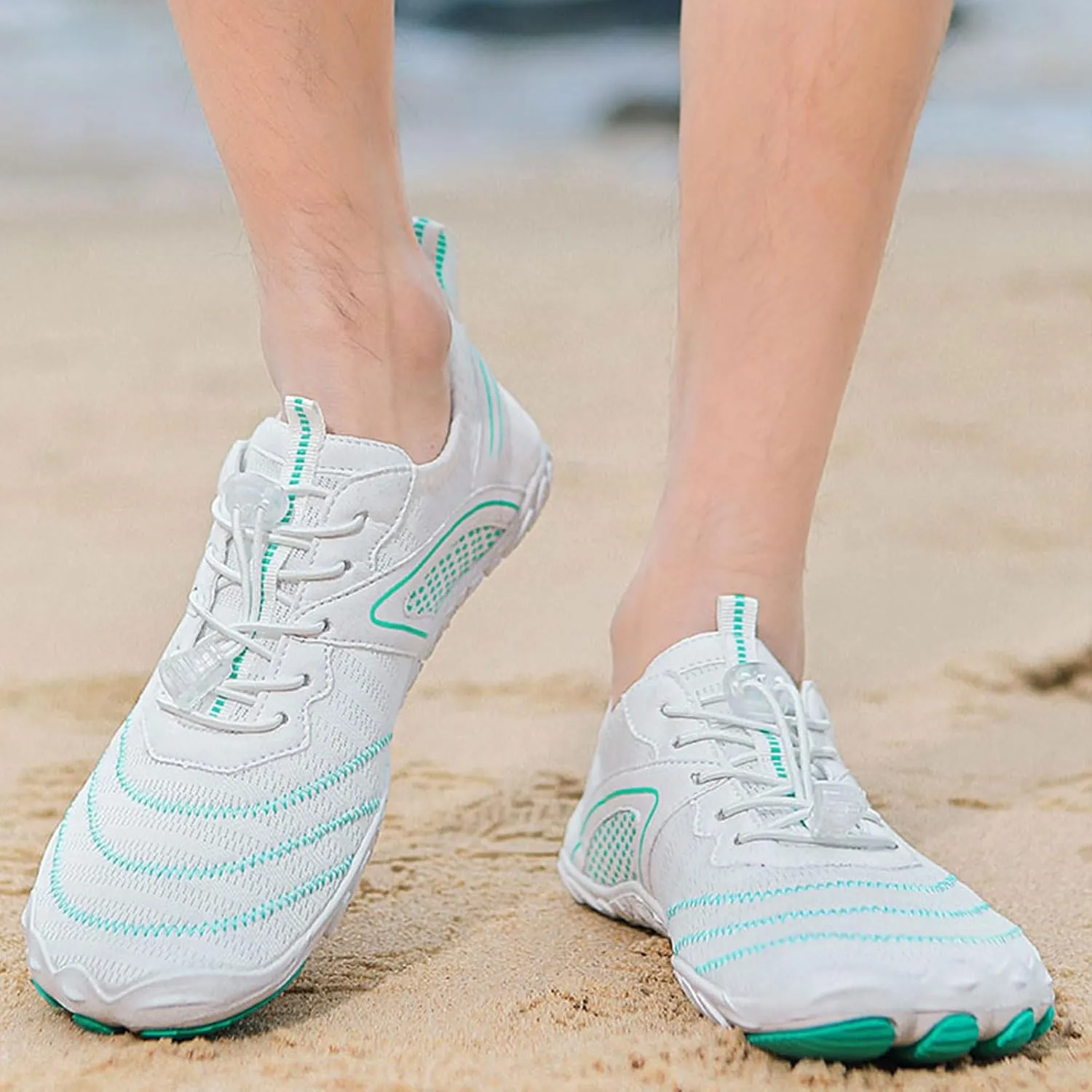 Pro Hike Barefoot Shoes Women Mens Footwear Barefoot Womens Wide Toe Box Quick Dry Beach Pool Swim Surf Hiking Shoes Healthy & Non-Slip Trail Running Shoes