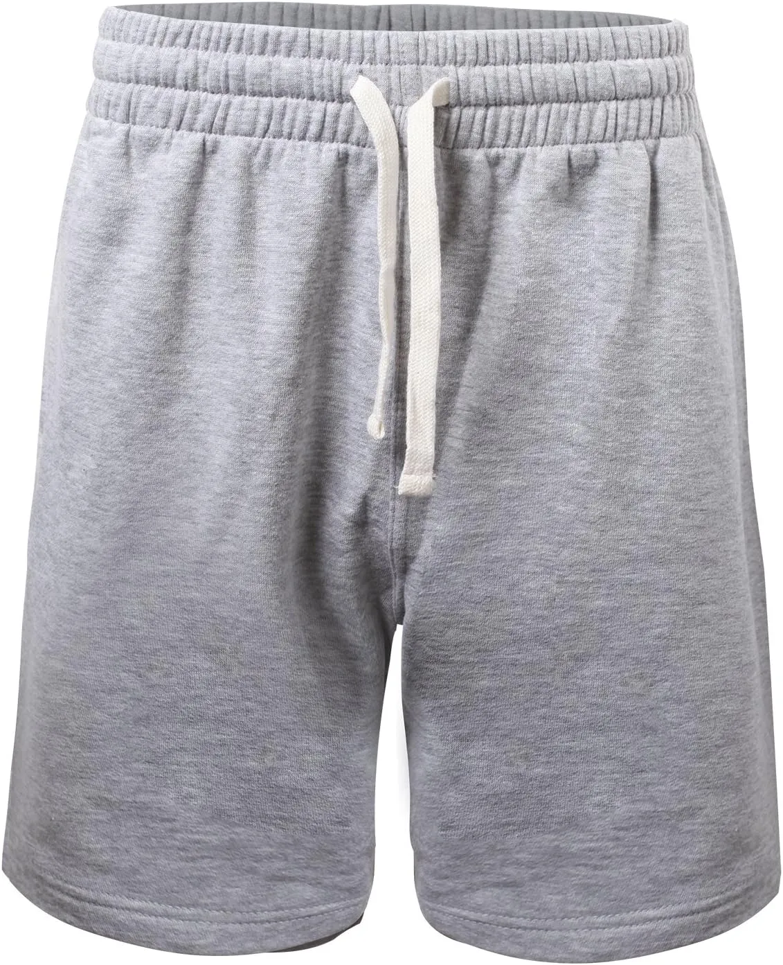 PROGO USA Mens Shorts  Classic Fleece Workout Shorts - Men Shorts Casual with Elastic Waist