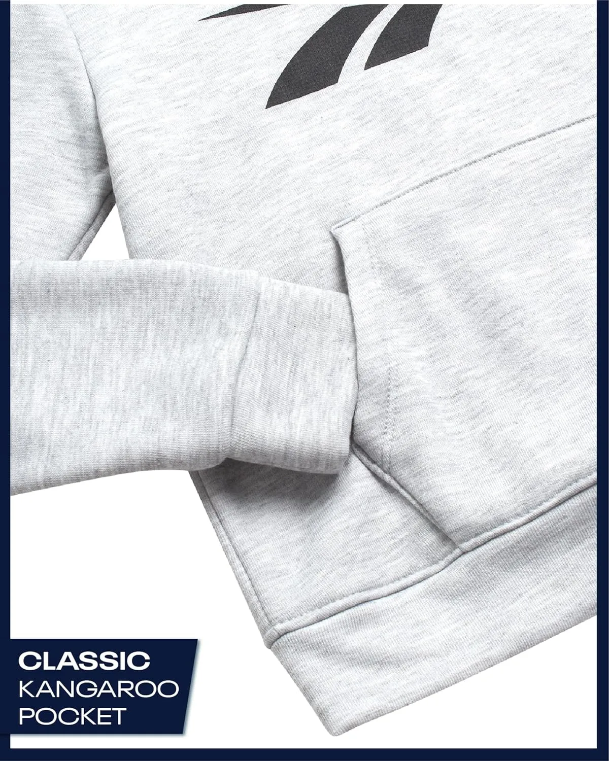 Reebok Boys' Sweatsuit Set - 3 Piece Pullover Hoodie Sweatshirt, Jogger Sweatpants, and T-Shirt - Activewear Pants Set (8-14)