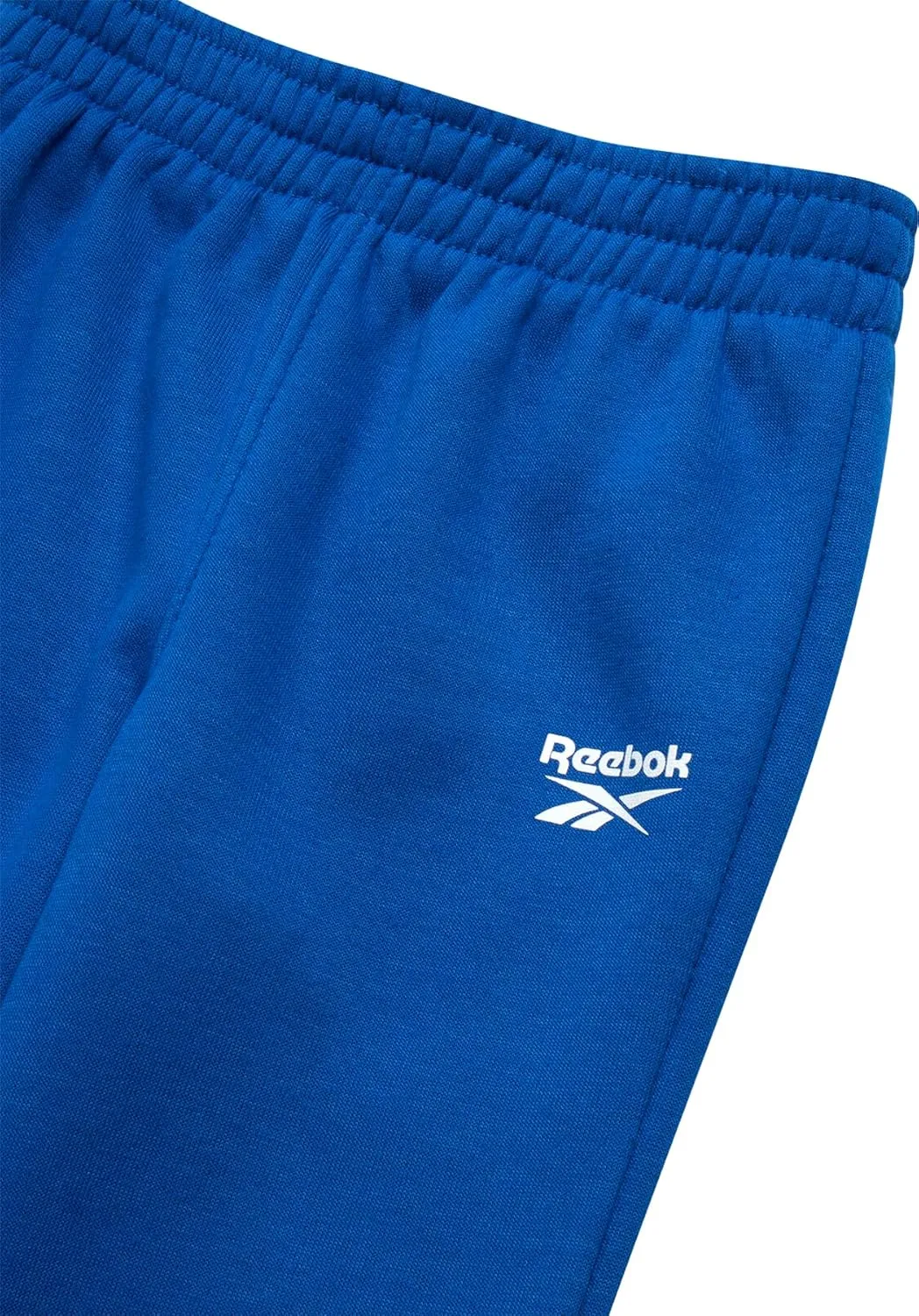Reebok Toddler Boys' Sweatsuit Set - 3 Piece Pullover Hoodie Sweatshirt, T-Shirt, and Jogger Sweatpants Set (Sizes: 2T-7)