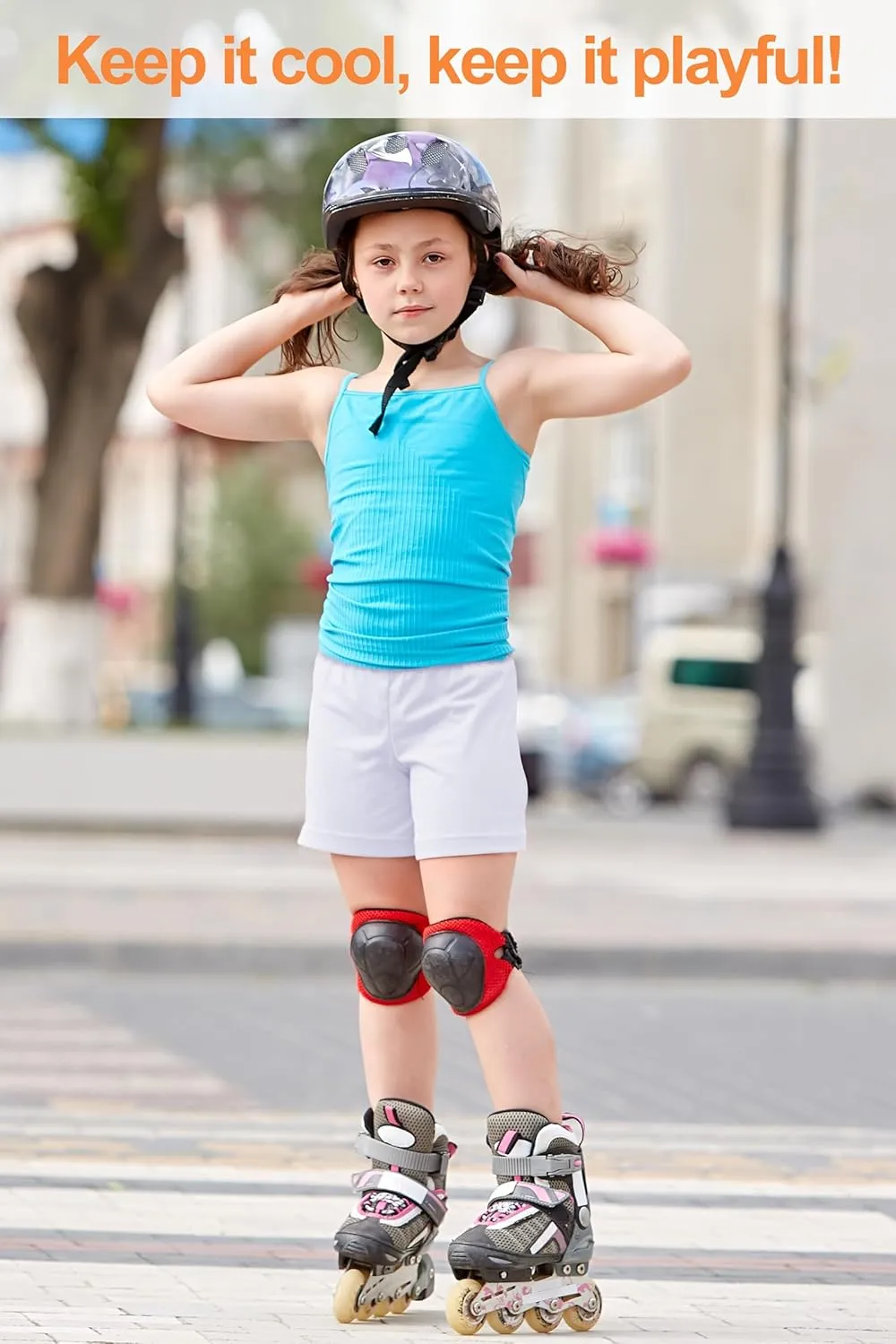 Resinta 6 Pack Girls Cotton Bike Shorts Summer Dance Running Shorts Athletic Cartwheel Shorts Safety Shorts for Under Dresses