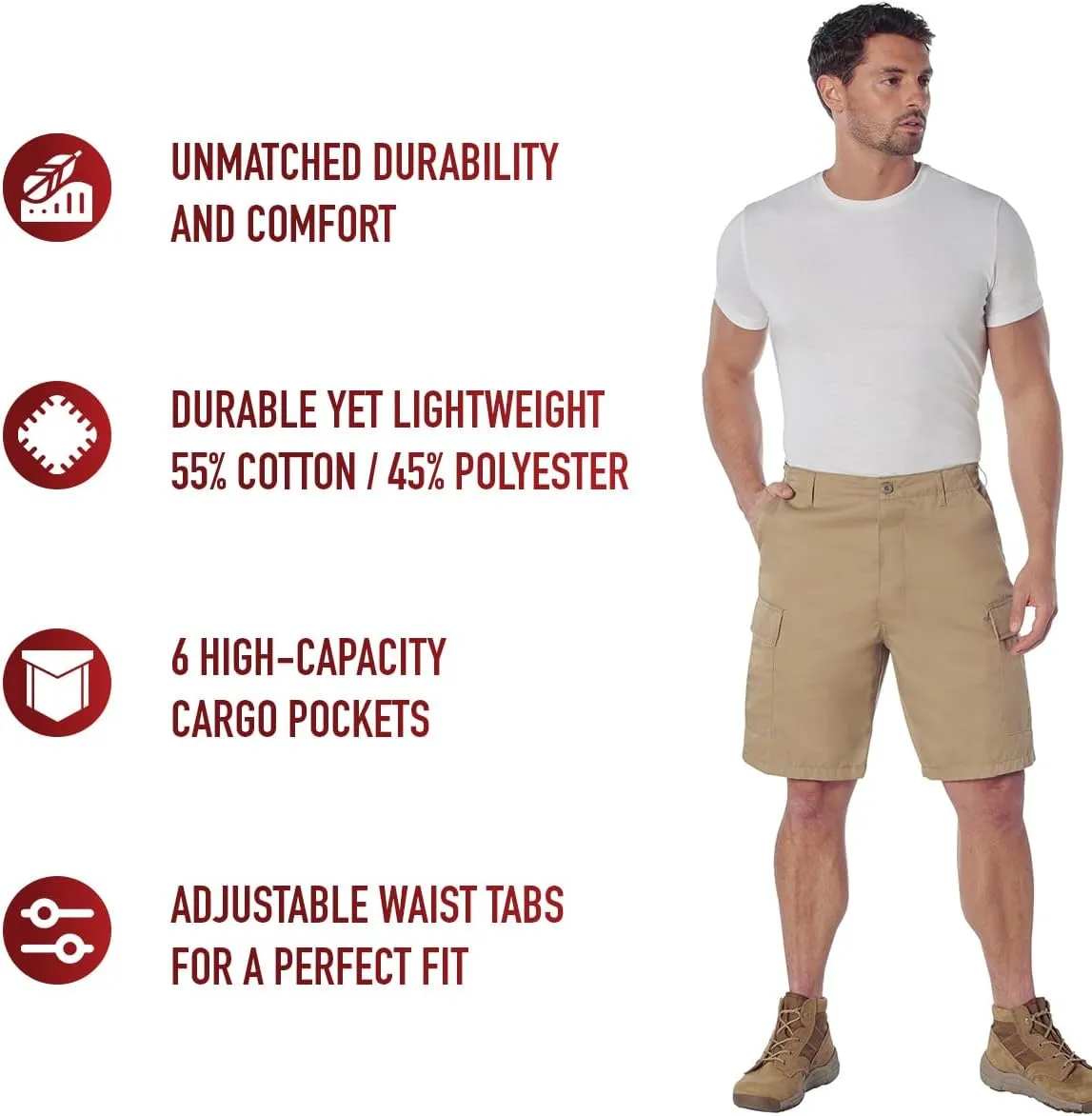 Rothco BDU Cargo Shorts Mens Outdoor Shorts Hiking Shorts