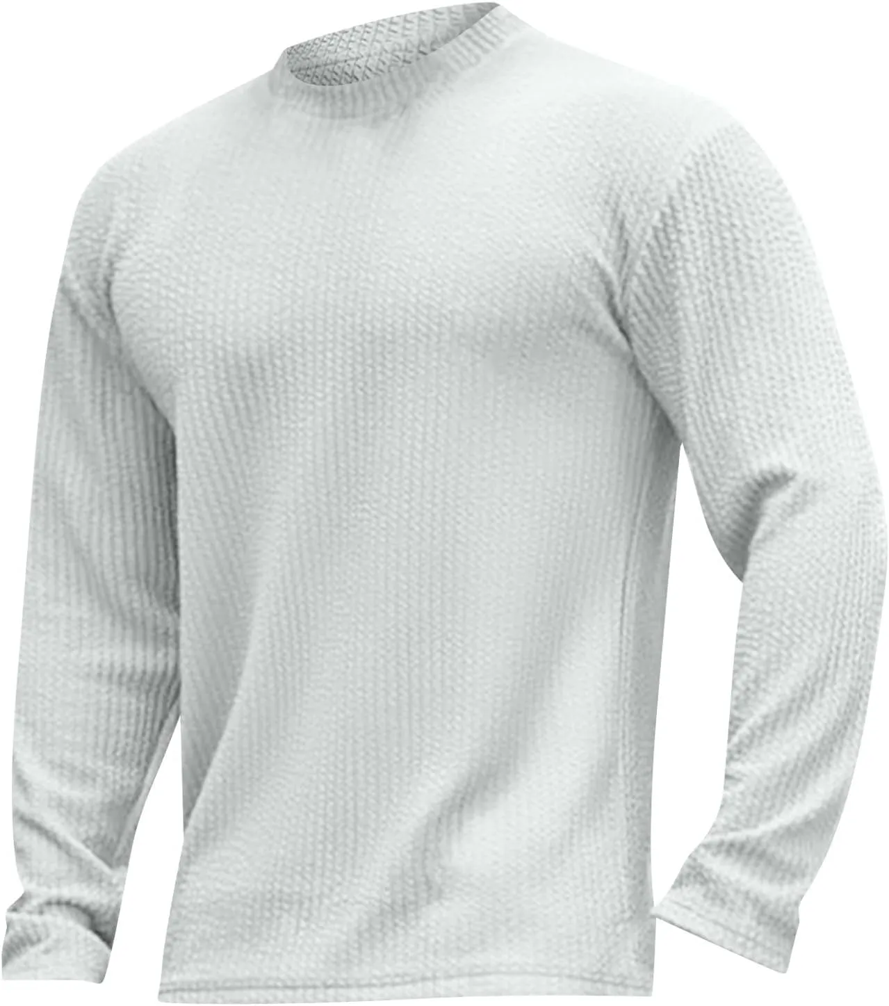 RTRDE Men's Big & Tall Sweaters Sweaters Pullover Slim Fit Comfortable Knitted Long Sleeve Casual Dress Sweater, M-3XL