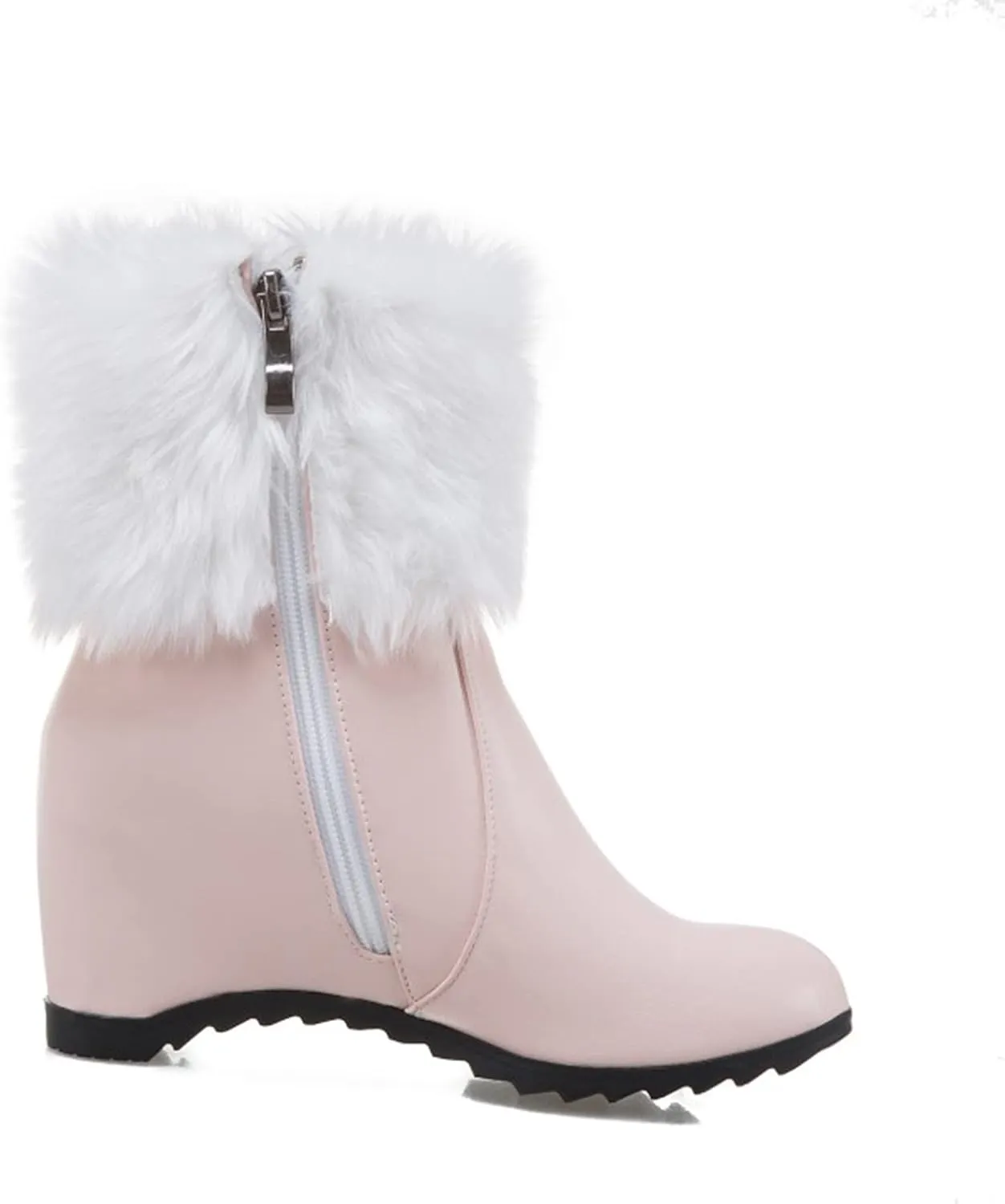 SBGMoSJ Slip on Winter Boots for Women Waterproof Snow Womens Cute Winter Ankle Boots Winter Boots for Women 2023 Womens Waterproof Snow Walking Boots Botas De Invierno Para Mujer Blancas