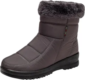 SBGMoSJ Winter Boots for Women 2023 Trendy Fall Women's Winter Boots Waterproof Zipper Womens Winter Boots Size 9 Wide Women Boots Winter Cute Botas De Frio Para Mujer