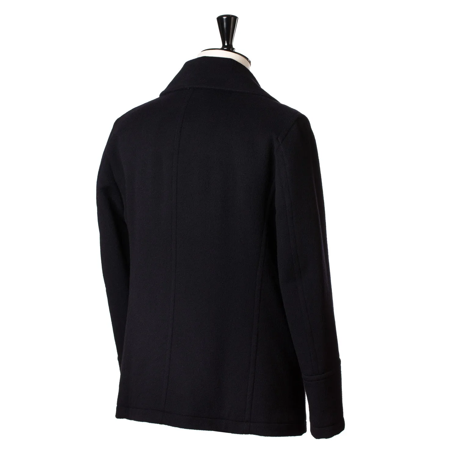 Sealup x MJ: Dark Blue Caban Jacket "Amalfi" made of pure Wool - Iconic Sealup