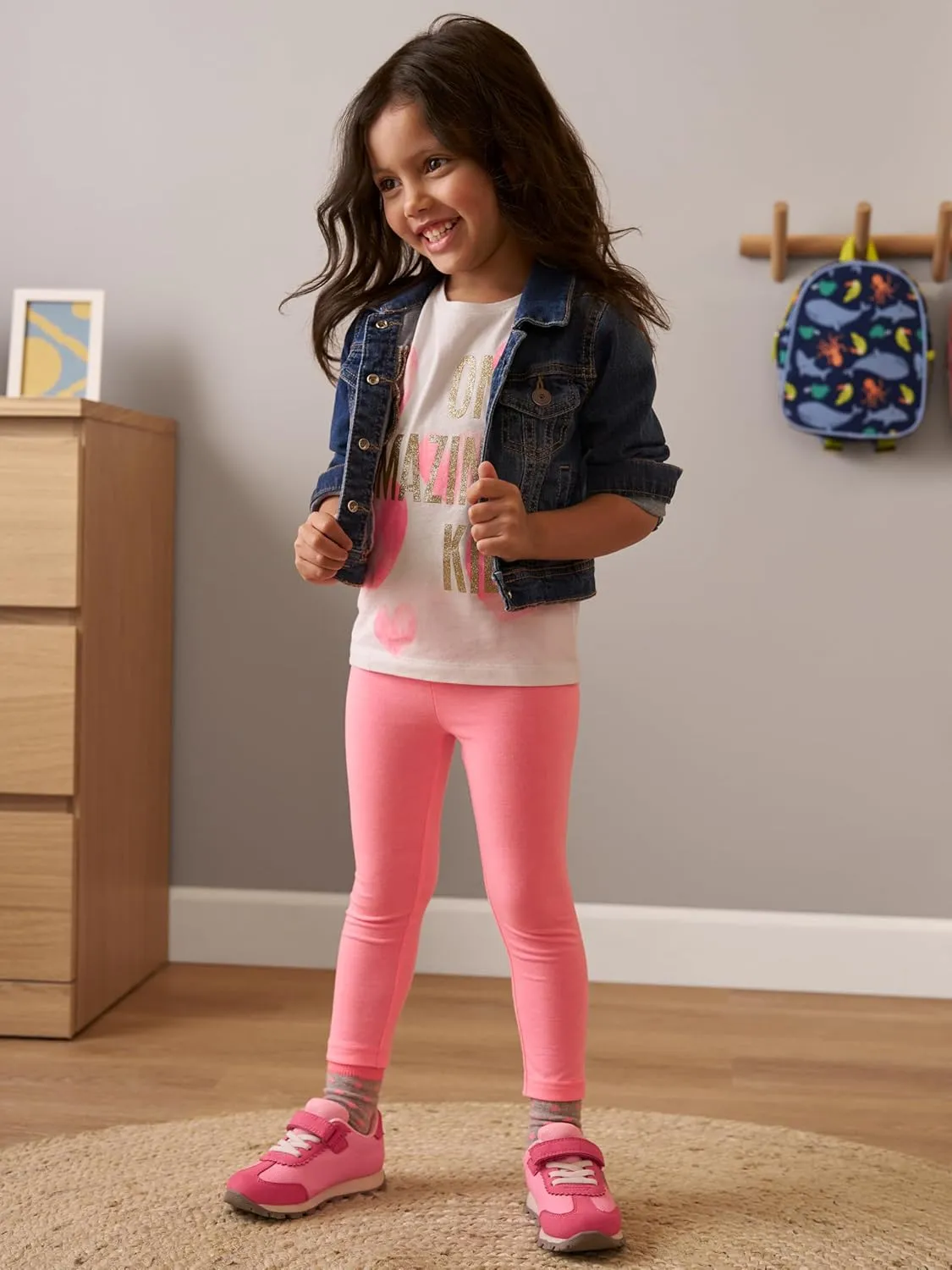 Simple Joys by Carter's Girls' 3-Pack Leggings