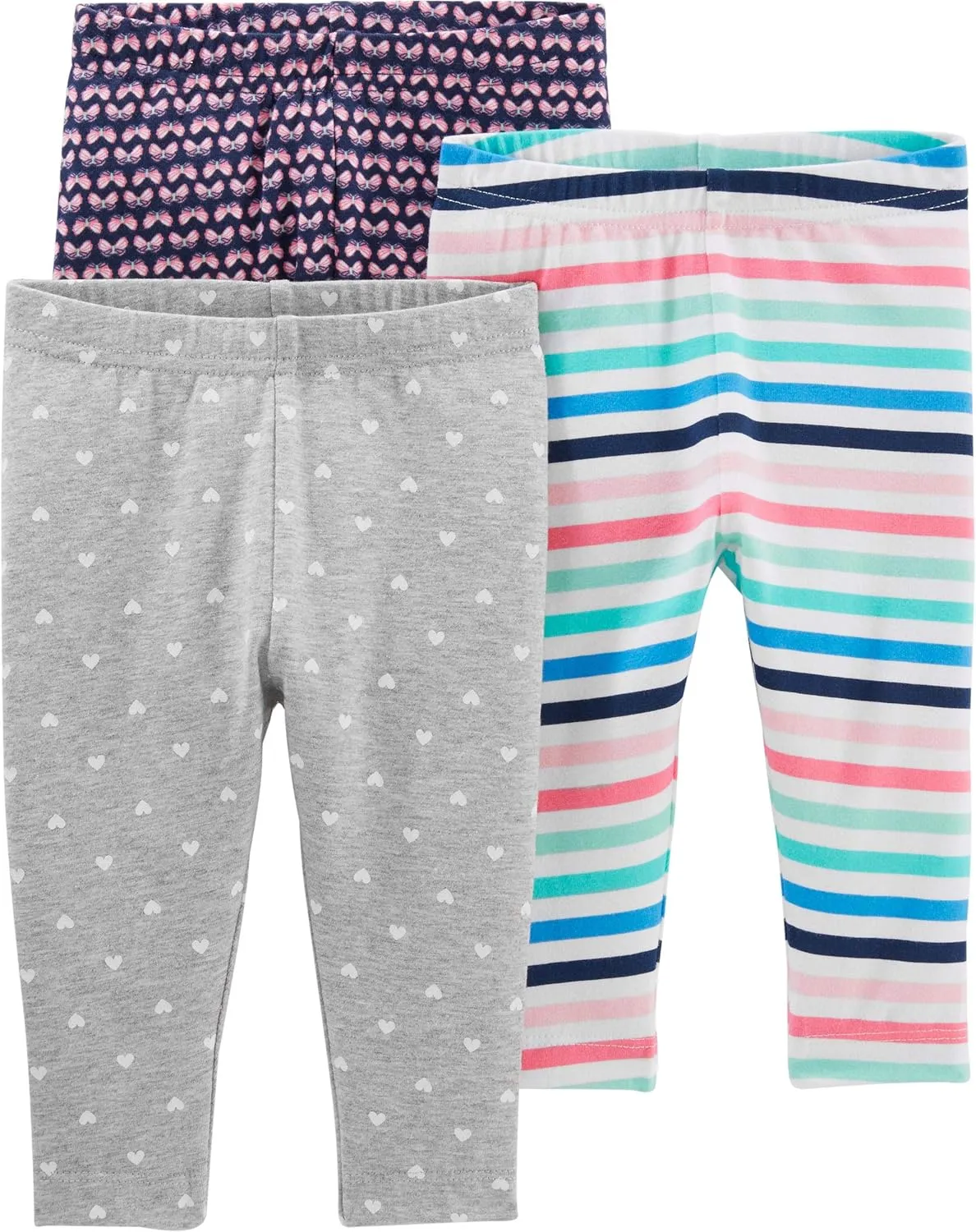 Simple Joys by Carter's Girls' 3-Pack Leggings