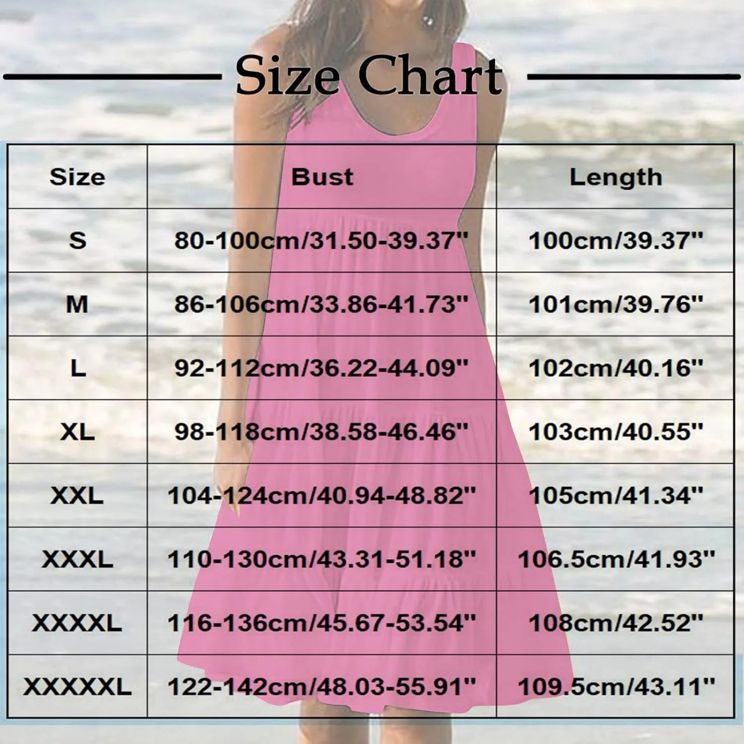 Sundresses for Women 2025 Vacation Summer Beach Dresses Casual Flowy Knee Length Tshirt Dress Sleeveless Ruffle Dress