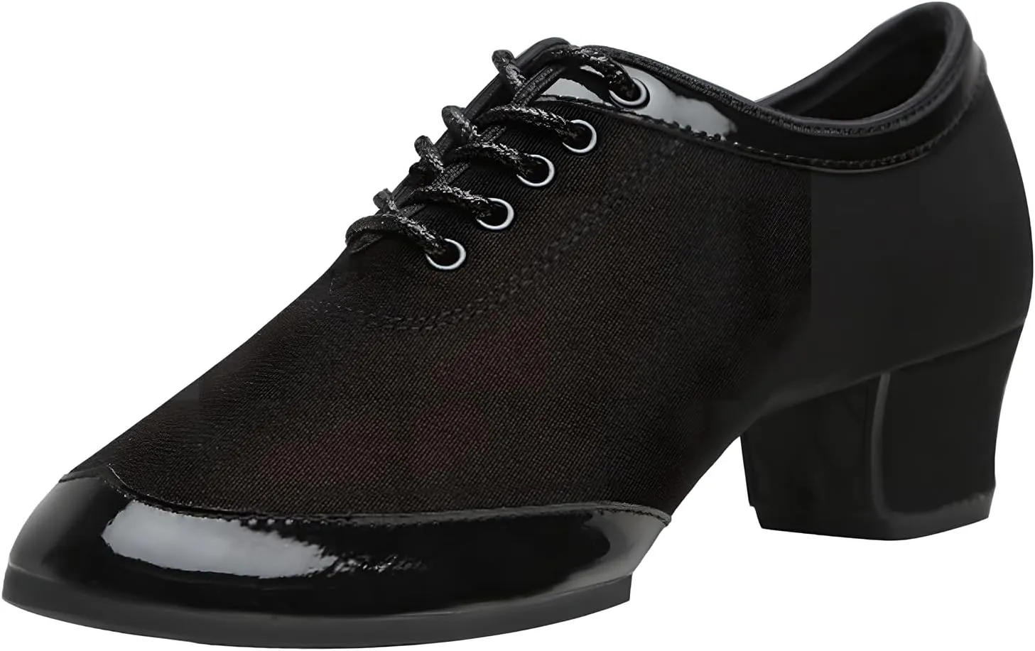 Toichi Women's Latin Dance Shoes Lace-up Ballroom Modern Salsa Rhythm Teaching Practice Professional Performance Dance Shoes