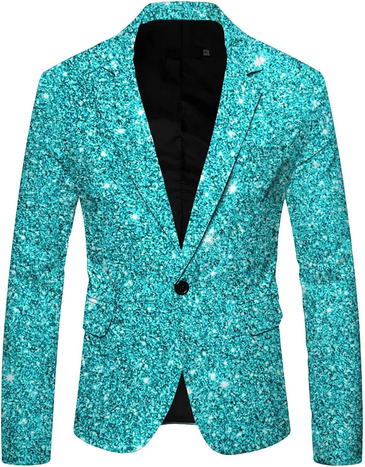 Ugly Christmas Mens Suits Slim Fit Solid Color 1 Piece Tuxedo Suit Set One Button Wedding Party Business Blazer Coat