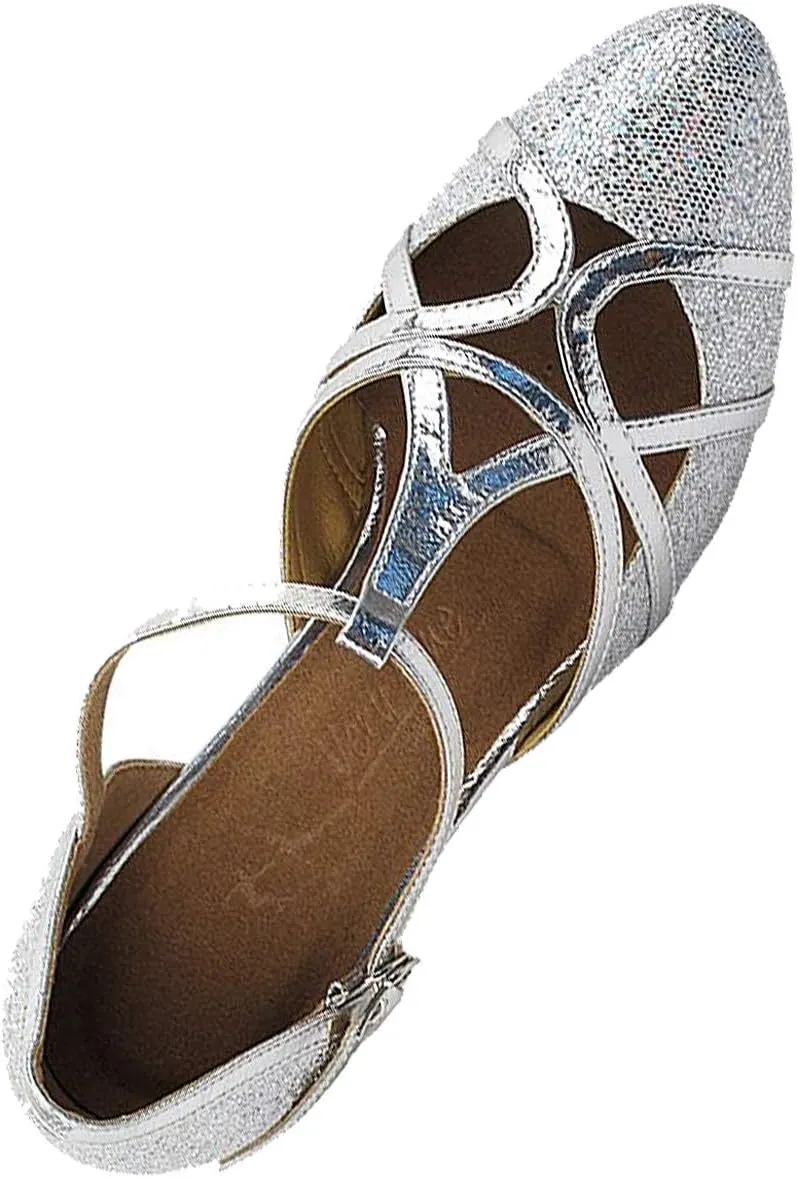 Very Fine Dance Shoes Women's Ballroom Dance Shoes Salsa Latin Practice Shoes Sera3541EB Comfortable 1.2" [Bundle of 5]