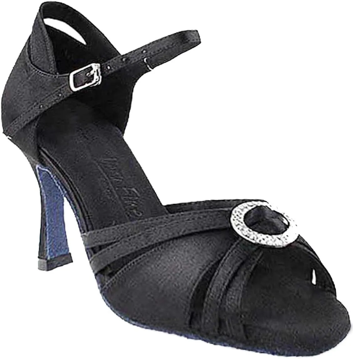 Very Fine Women's Ballroom Dance Shoes Tango Wedding Salsa Dance Shoes Black Sera1154EB Comfortable Dance Shoes 3" Heel 9.5 M US [Bundle of 5]