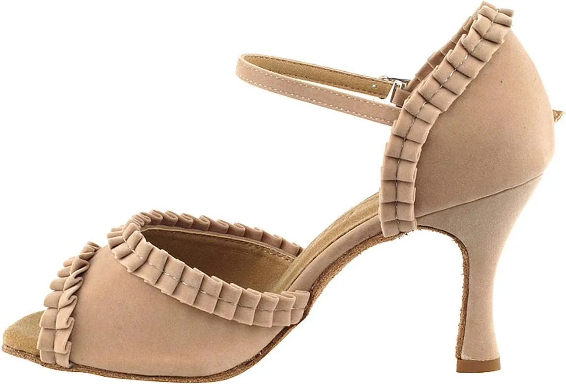 Very Fine Women's Ballroom Dance Shoes Tango Wedding Salsa Shoes Sera7001EB Comfortable Dance Shoes 3" [Bundle of 5]