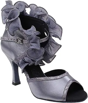 Very Fine Women's Ballroom Dance Shoes Tango Wedding Salsa Shoes Sera7013EB Comfortable Dance Shoes 3" [Bundle of 5]