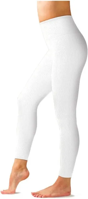 Warner's Women's Leggings - Seamless Shaping High Waisted Control Yoga Pants - Run Resistant Workout Pants for Women (S-XL)
