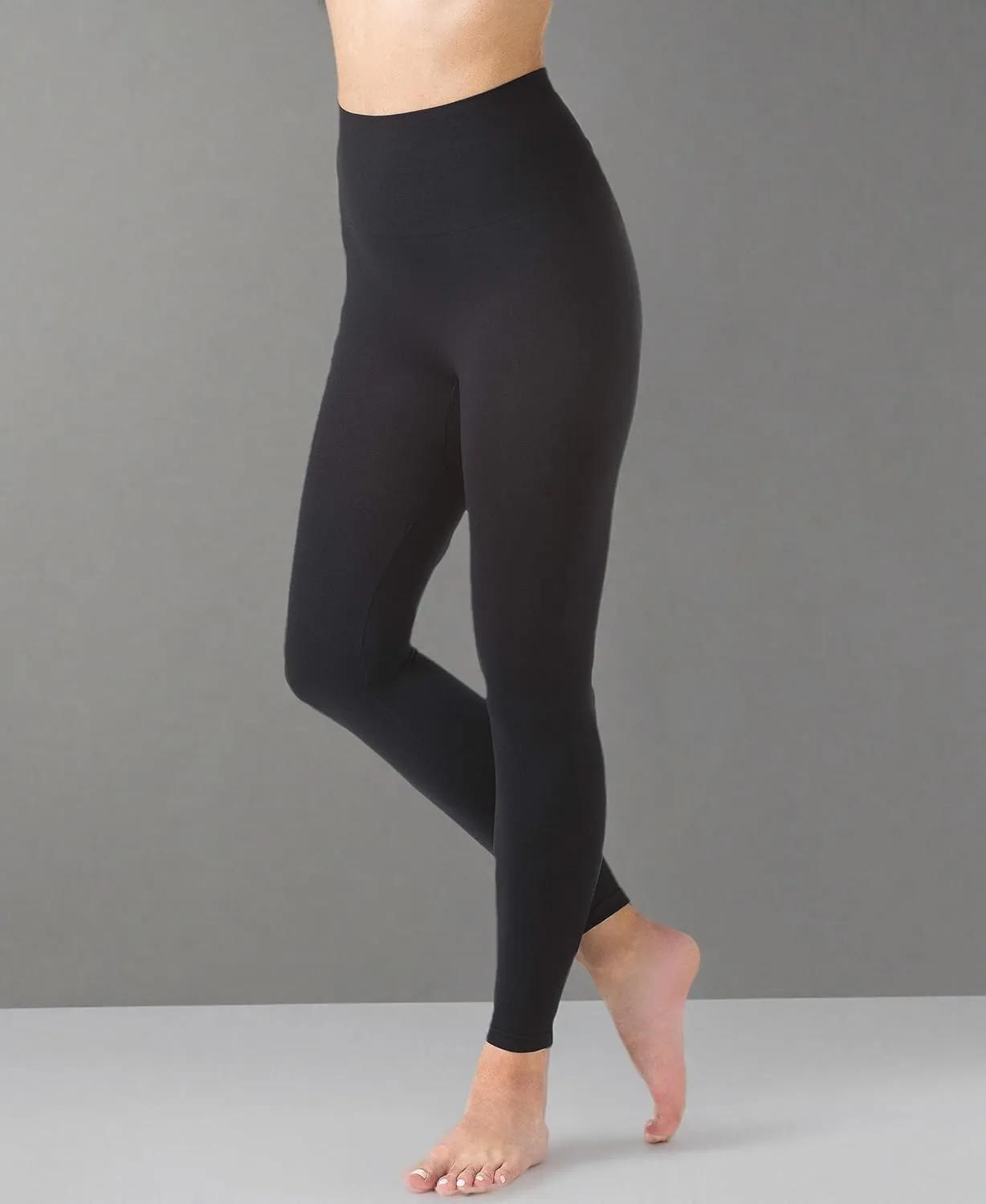 Warner's Women's Leggings - Seamless Shaping High Waisted Control Yoga Pants - Run Resistant Workout Pants for Women (S-XL)