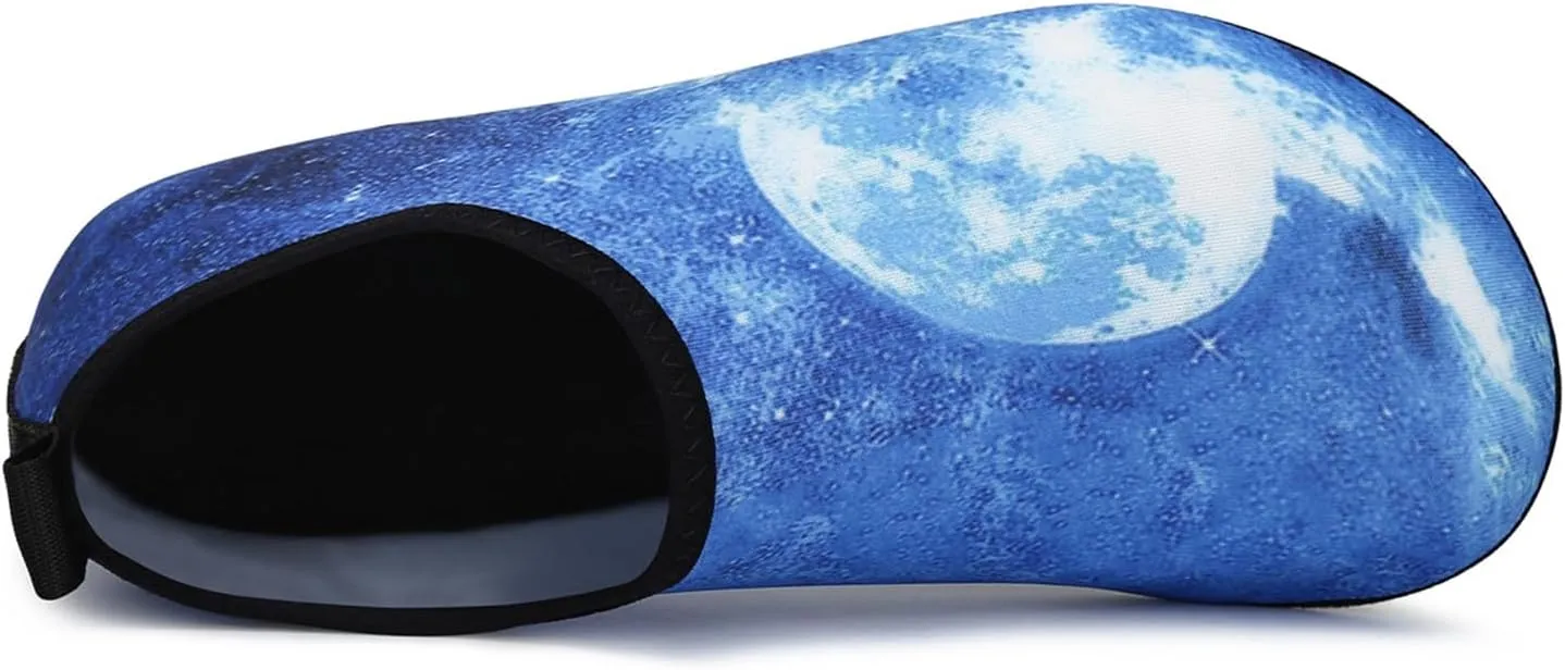 Water Sports Shoes Barefoot Quick-Dry Aqua Yoga Socks Slip-On for Men Women Swim Beach Barefoot Slip-on Wide Toe Box Sneakers Hiking Athletic Outdoor Shoes for Pool Surf Walk Breathable Soft Unisex