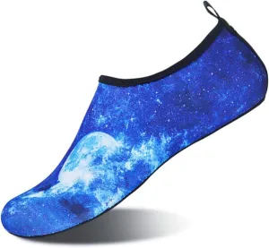Water Sports Shoes Barefoot Quick-Dry Aqua Yoga Socks Slip-On for Men Women Swim Beach Barefoot Slip-on Wide Toe Box Sneakers Hiking Athletic Outdoor Shoes for Pool Surf Walk Breathable Soft Unisex