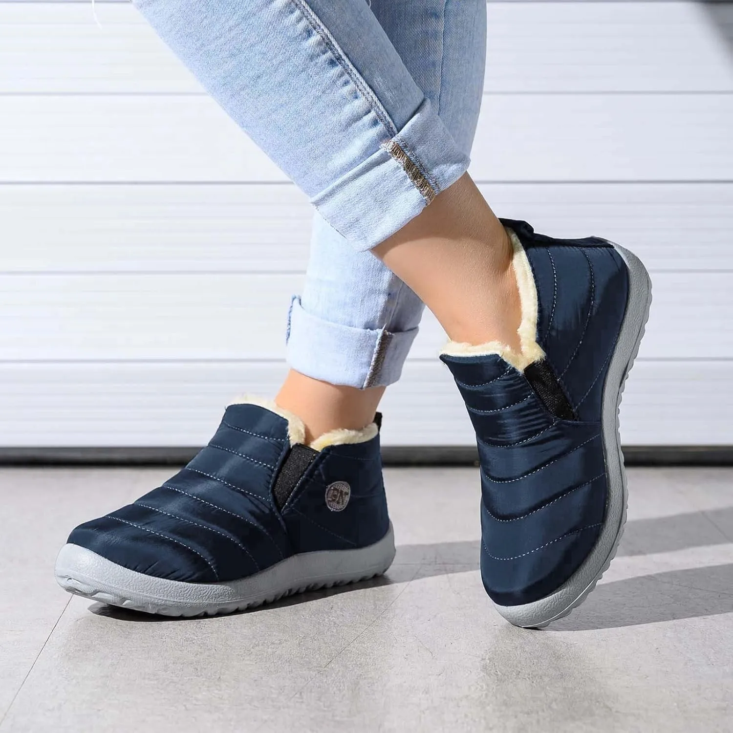 Winter Boots for Women Waterproof Thermal Women Snow Boots Size 8 Winter Boots for Women Snow Waterproof Womens Waterproof Hiking Boots Wide Width Botas Invierno Mujer Negras