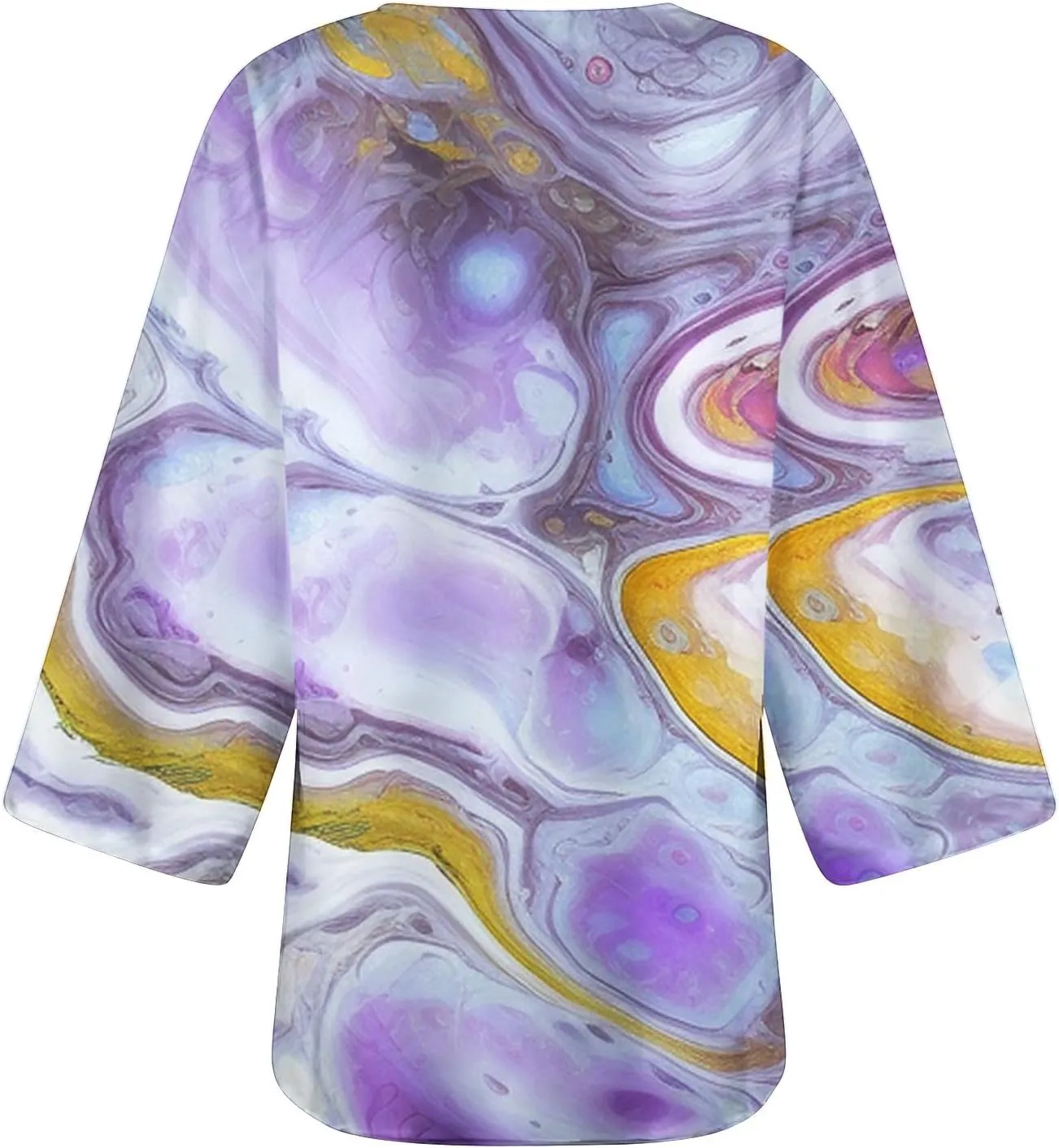 Women Summer Kimono Cardigan Short Sleeve Lightweight Cover Up Open Front Tops for Women Trendy Outfits