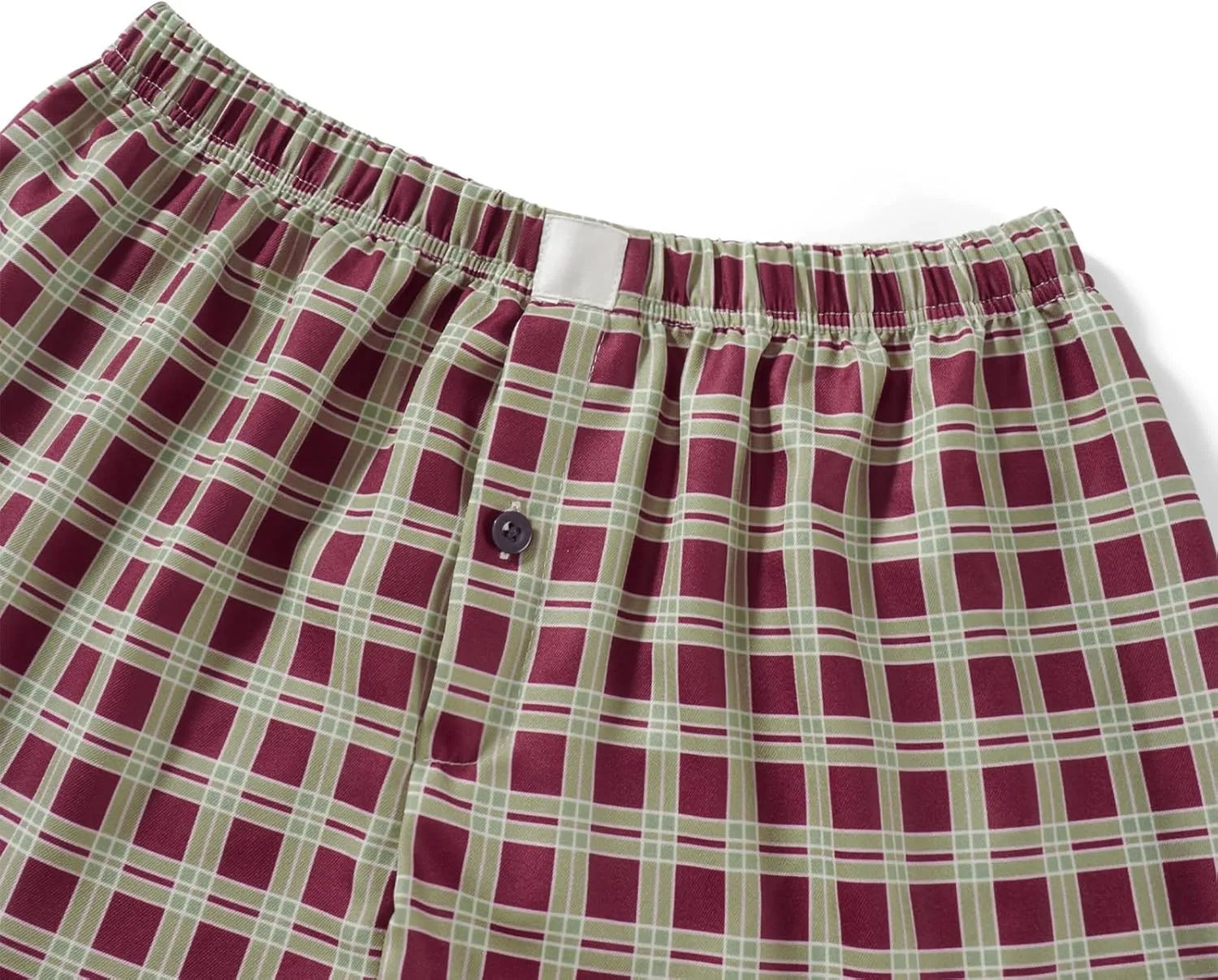 Women Y2K Stripe Shorts Elastic Waist Gingham Boxer Pajamas Shorts Cute Summer Pj Lounge Shorts