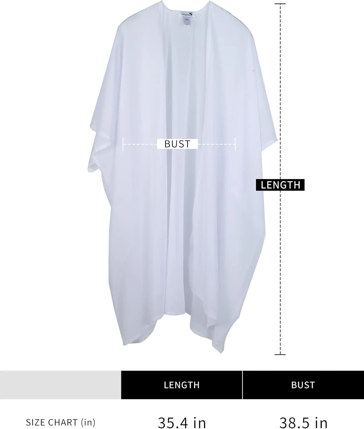 Womens Beach Kimono Coverup Sheer Chiffon Cover Ups Swimwear Cardigan Summer