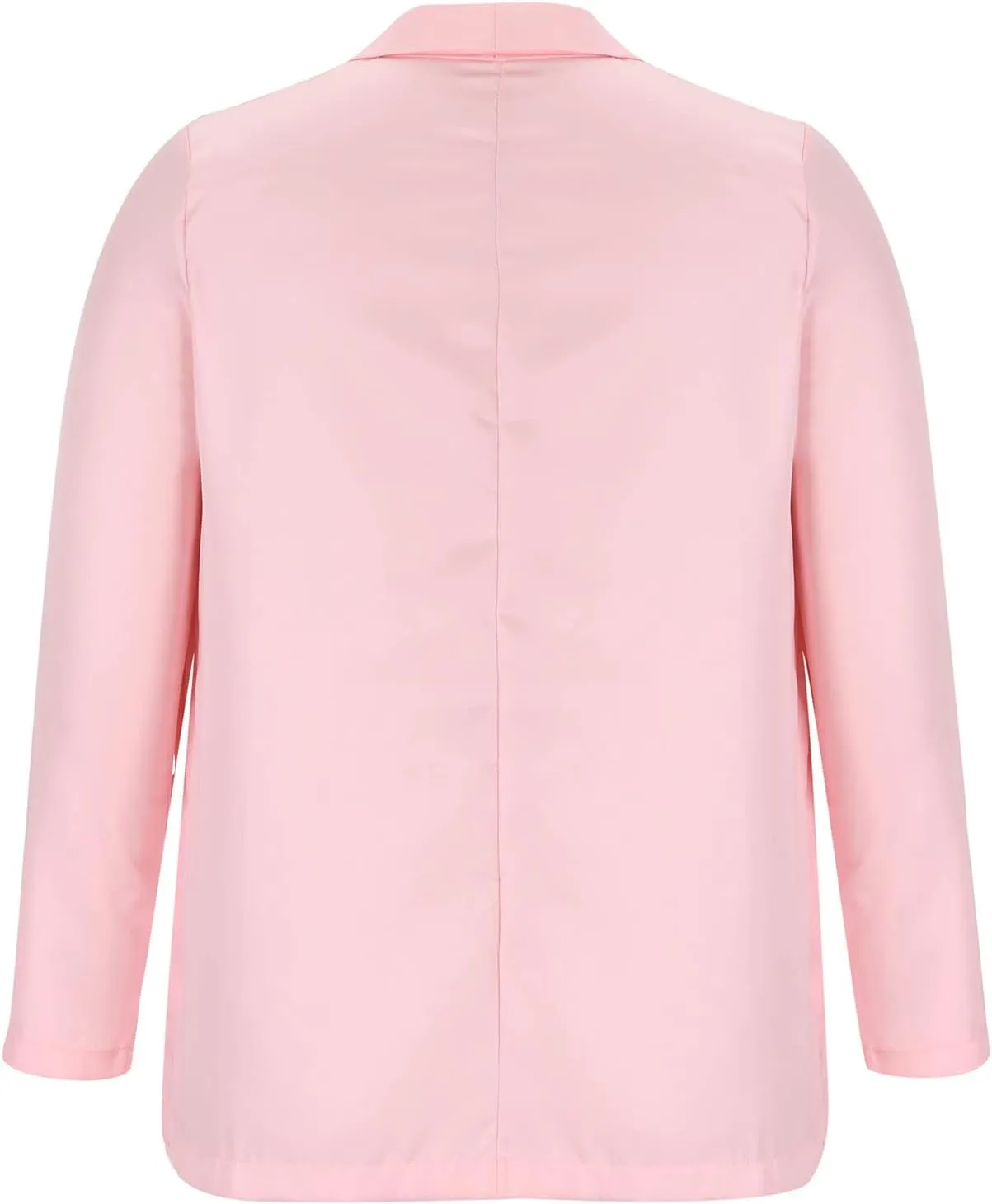 Womens Blazers 2024 Fall Bussiness,Casual Long Sleeve Button Open Front Suit Jackets, Work Clothes with Pockets