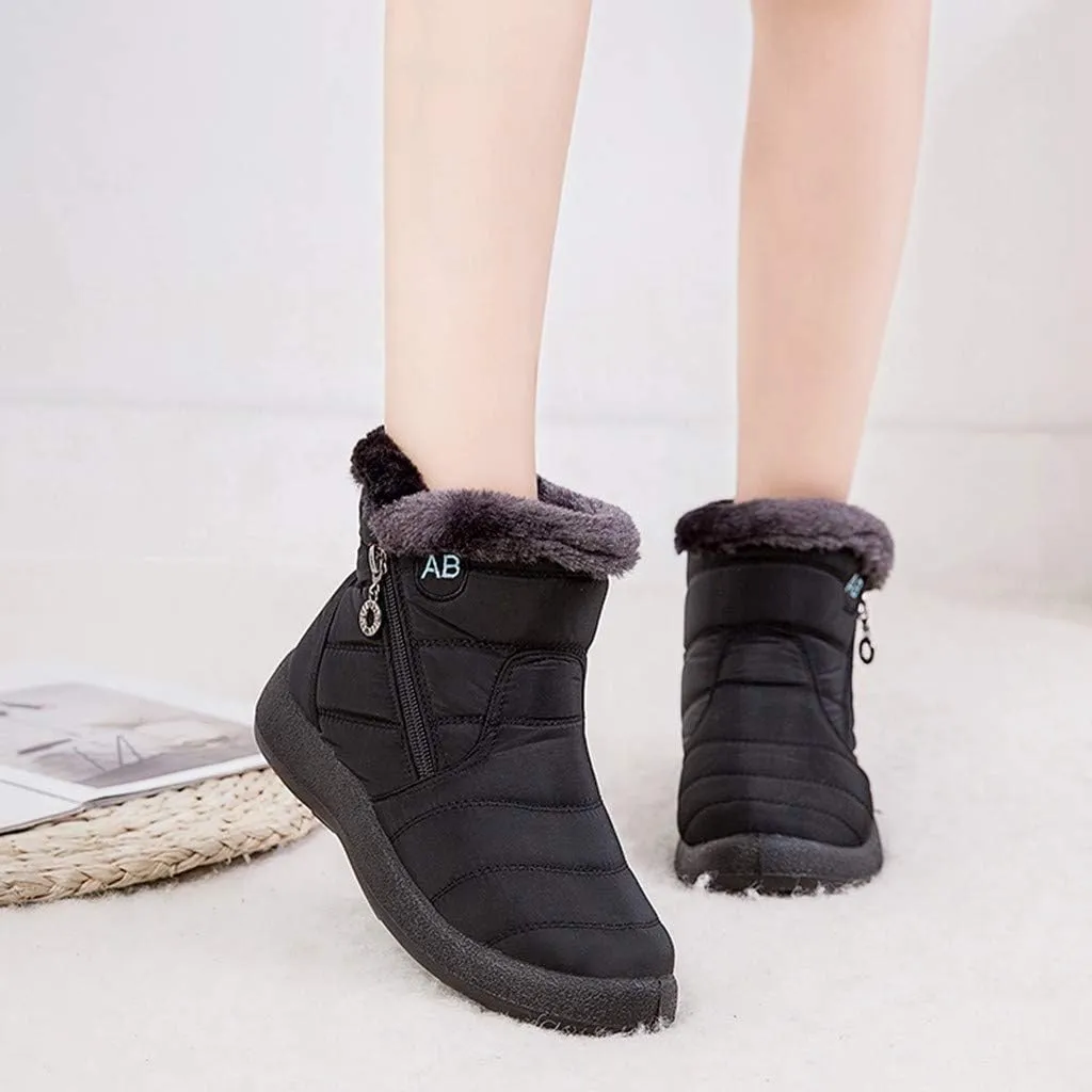 Womens Brown Snow Boots Size 11 Womens Winter Boots Size 12 Wide Width Winter Shoes for Women Waterproof Snow 8.5 Wide Width Womens Winter Boots Botas Negras De Invierno De Mujer