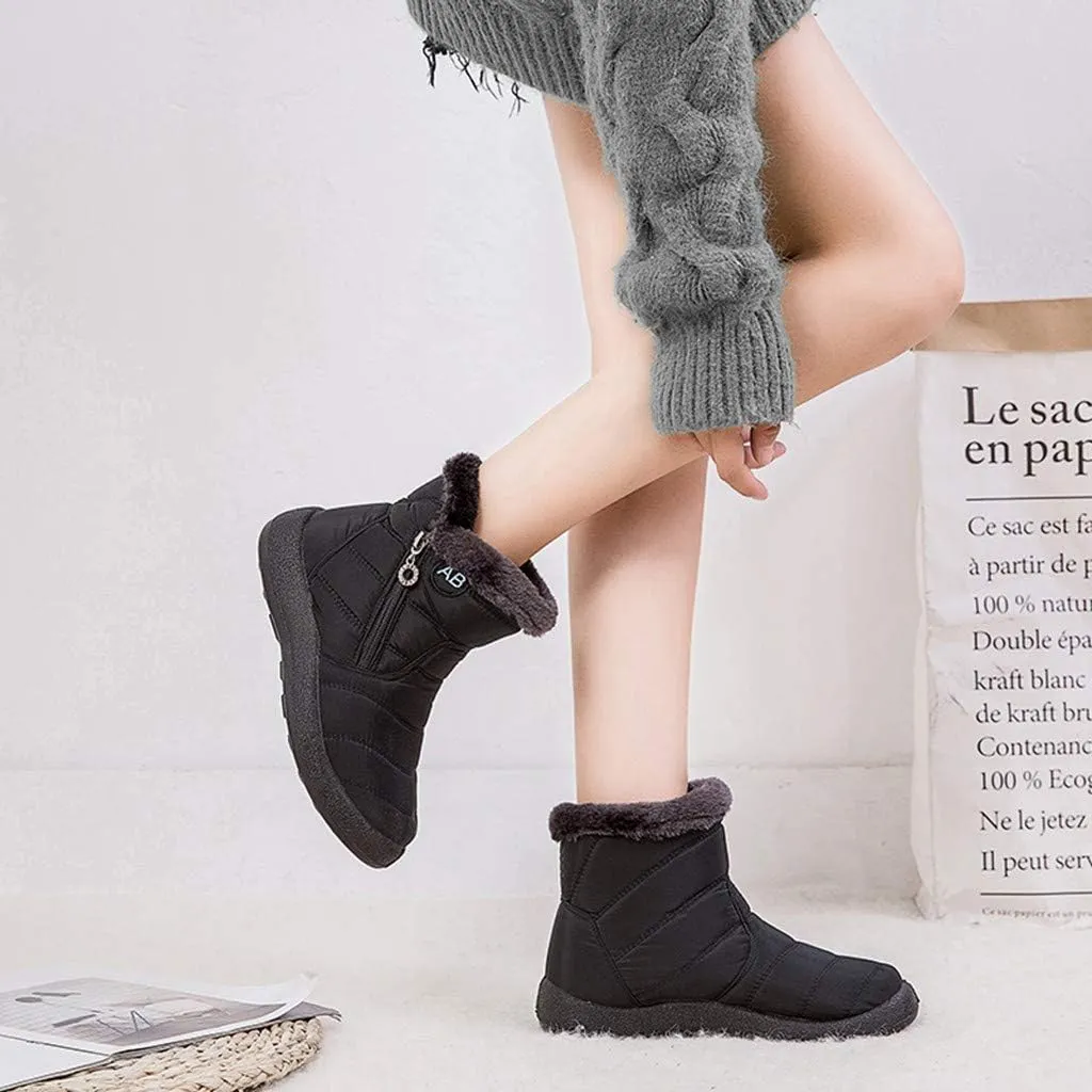 Womens Brown Snow Boots Size 11 Womens Winter Boots Size 12 Wide Width Winter Shoes for Women Waterproof Snow 8.5 Wide Width Womens Winter Boots Botas Negras De Invierno De Mujer