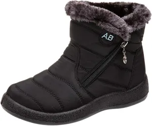 Womens Brown Snow Boots Size 11 Womens Winter Boots Size 12 Wide Width Winter Shoes for Women Waterproof Snow 8.5 Wide Width Womens Winter Boots Botas Negras De Invierno De Mujer