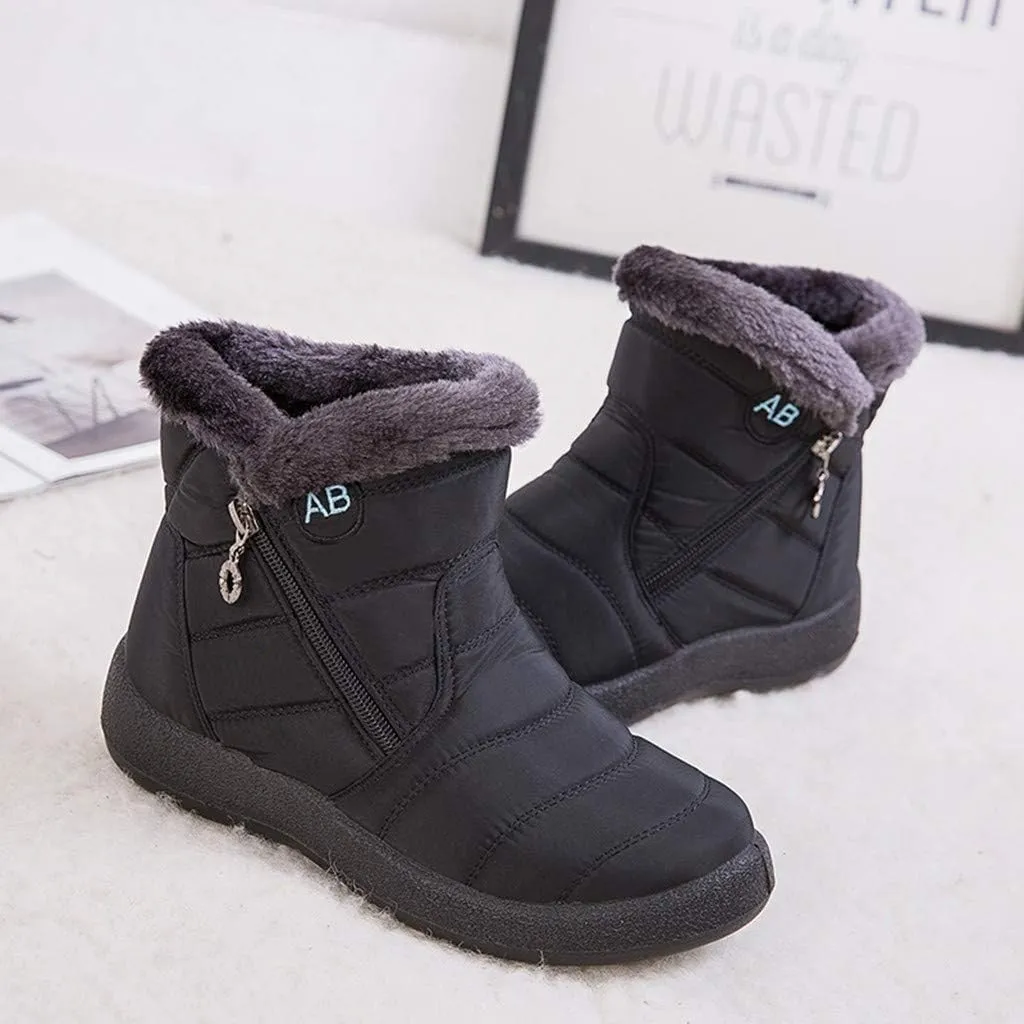 Womens Brown Snow Boots Size 11 Womens Winter Boots Size 12 Wide Width Winter Shoes for Women Waterproof Snow 8.5 Wide Width Womens Winter Boots Botas Negras De Invierno De Mujer