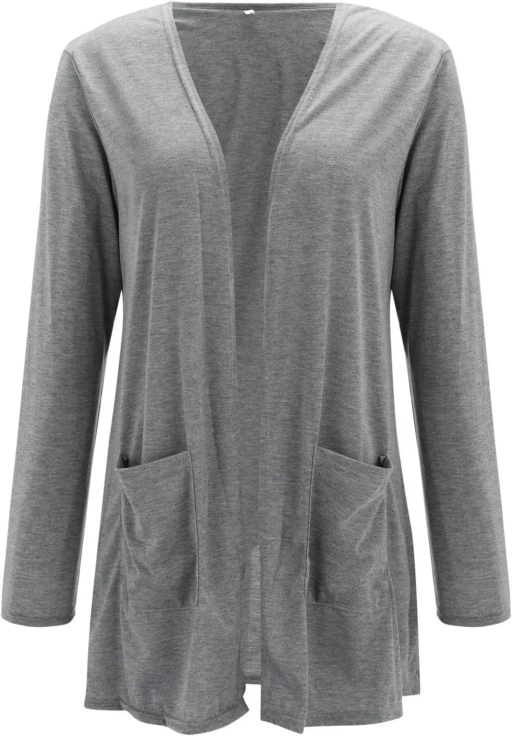 Womens Cardigans Summer Lightweight Long Sleeve with Pockets 2024 Plus Size Casual Comfy Thin Open Front Cardigan