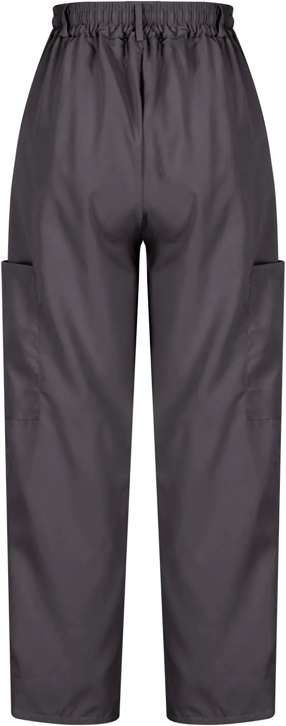 Womens Cargo Pants Baggy Wide Leg Pants Drawstring Waist Pants Y2k Cargo Pants Lightweight Hiking Pants Trendy Pants