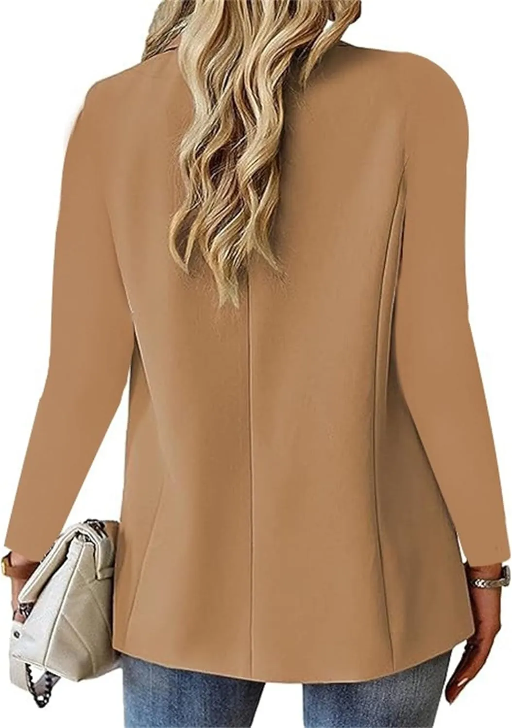 Womens Casual Blazers Business Casual Dressy Long Sleeve Jackets Summer Blazers for Women Lightweight