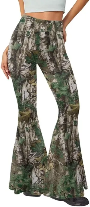 Women's Flare Yoga Pants High Waisted Bootcut Leggings for Women Workout Leggings Bell Bottom Pants