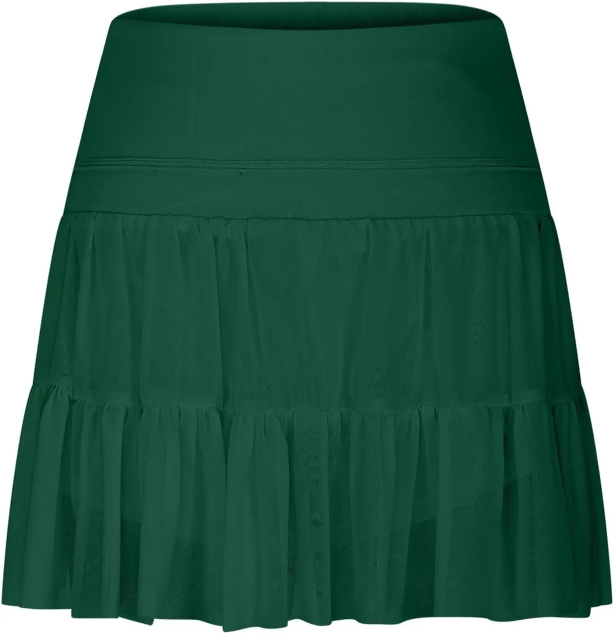 Women's Mini Skirt Flowy Pleated High Waisted Ruffle Tennis Skirts Athletic Skater Golf A Line Beach Vacation Skirts