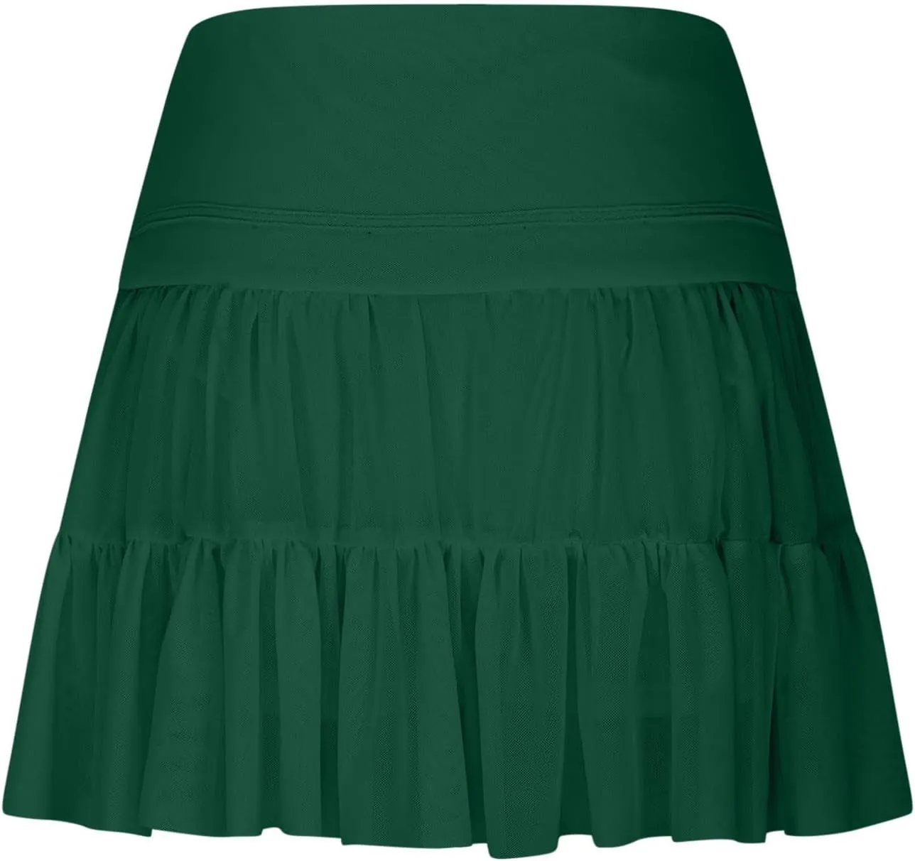 Women's Mini Skirt Flowy Pleated High Waisted Ruffle Tennis Skirts Athletic Skater Golf A Line Beach Vacation Skirts