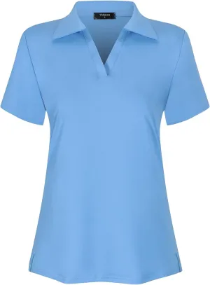 Women's Short Sleeve Golf Polo Shirts Tennis Shirts Sport T-Shirts Workout Tops
