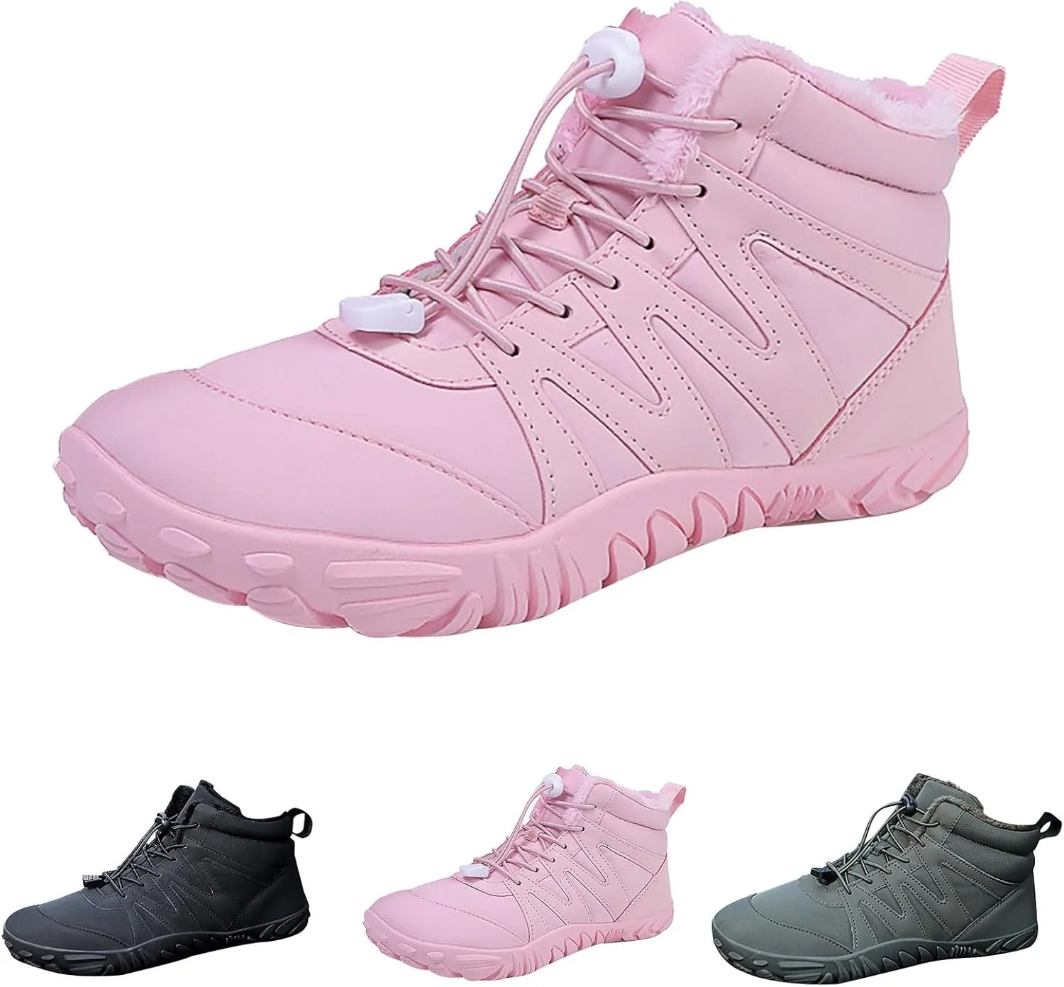 Women's Snow Boots Size 9 Women Snow Boots Size 10.5 Botas Para Mujer De Invierno Fuzzy Boots Y2K Womens Winter Duck Boots Waterproof Deals Cheap